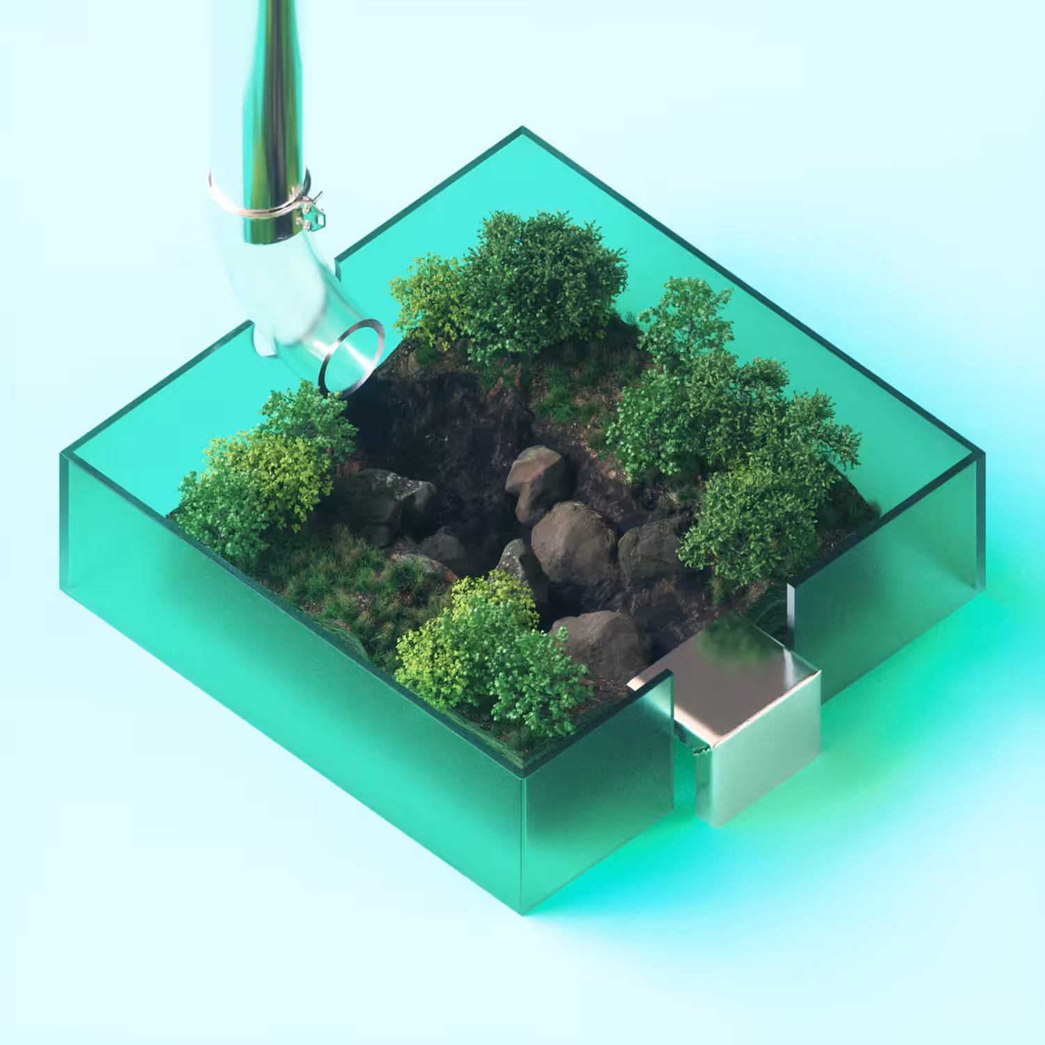 Isometric Series #01 - River of Life
