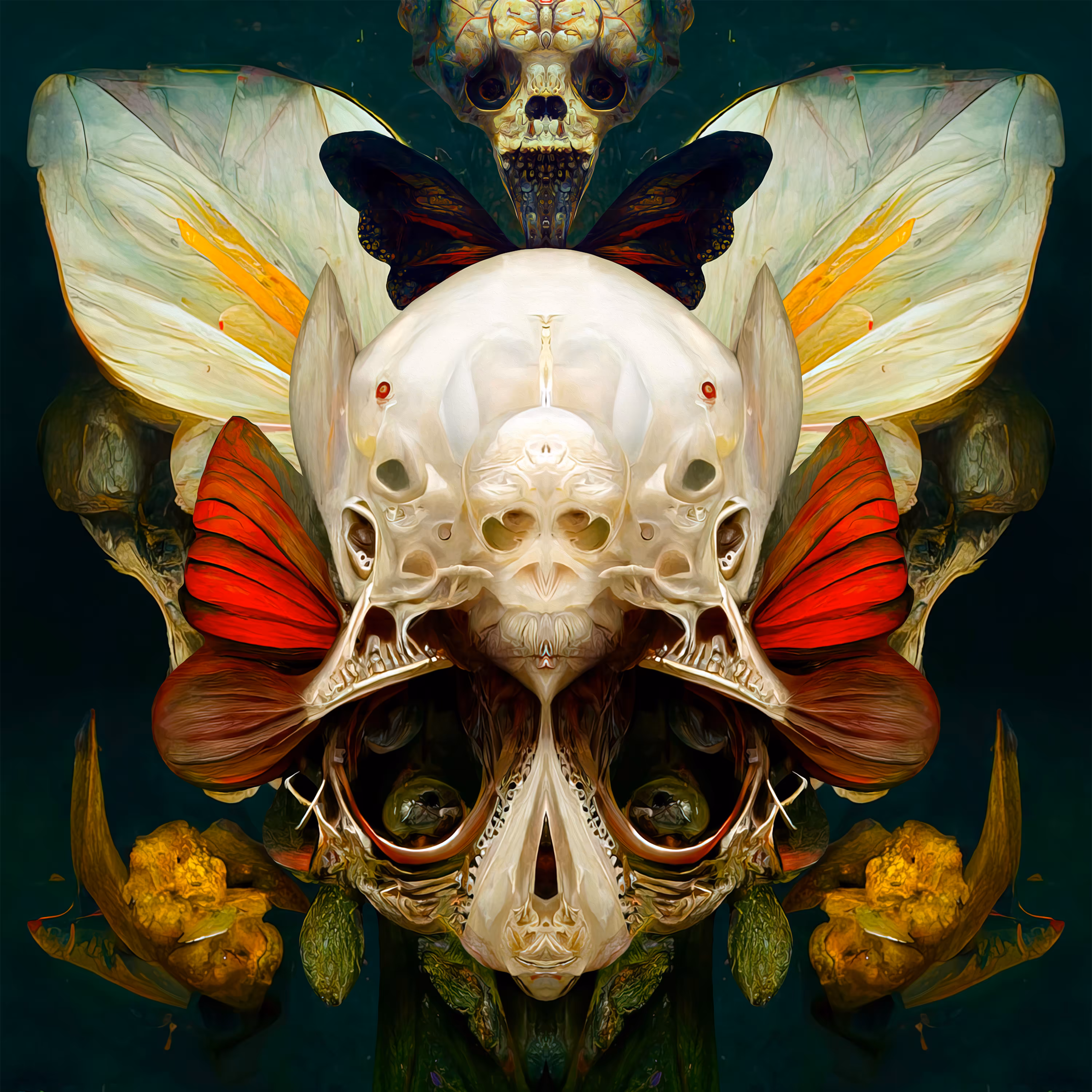 Dehiscence x O.G. SPIRATOM - Butterfly Skullz 💀🦋 Collab