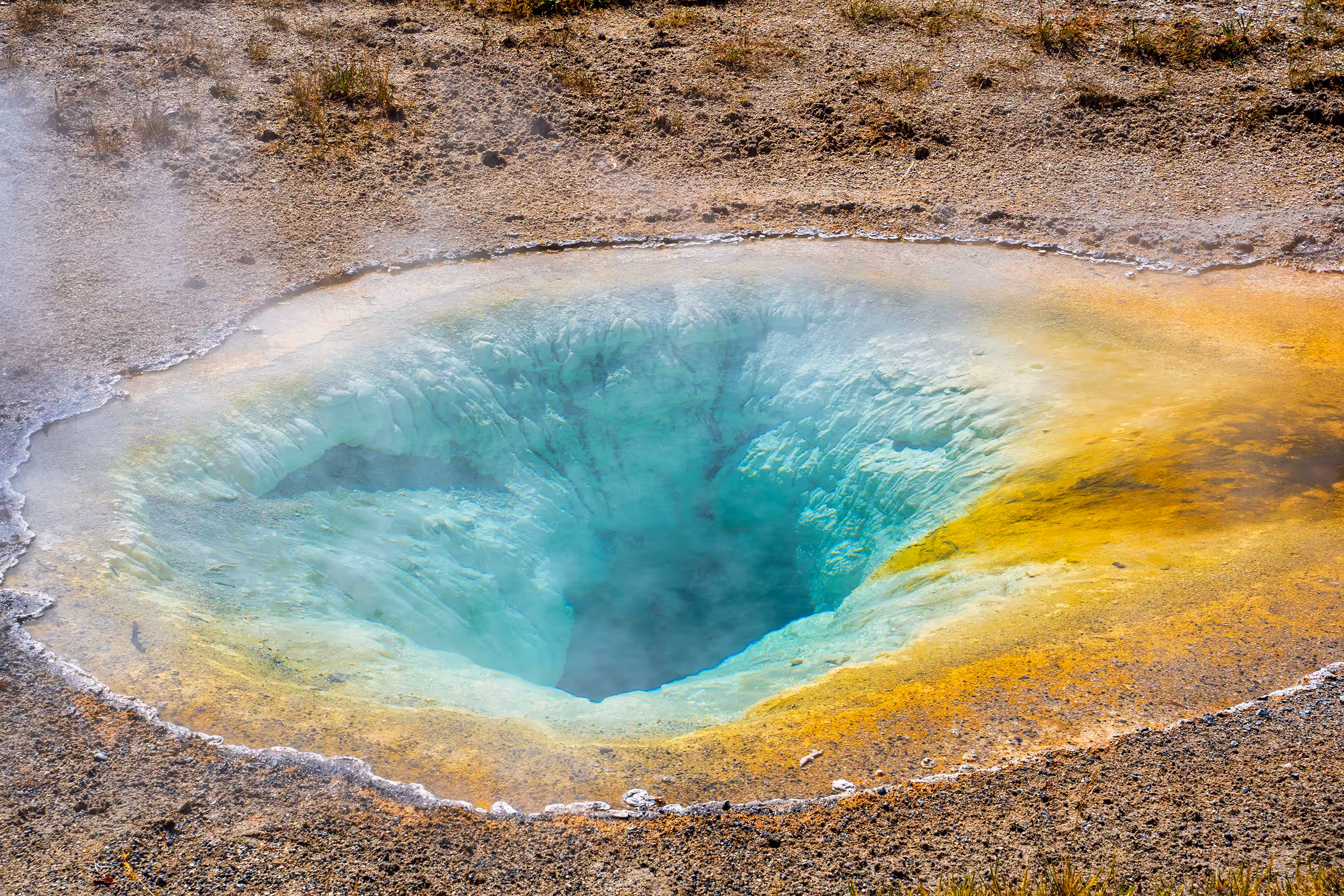 Blue Infinite Hole