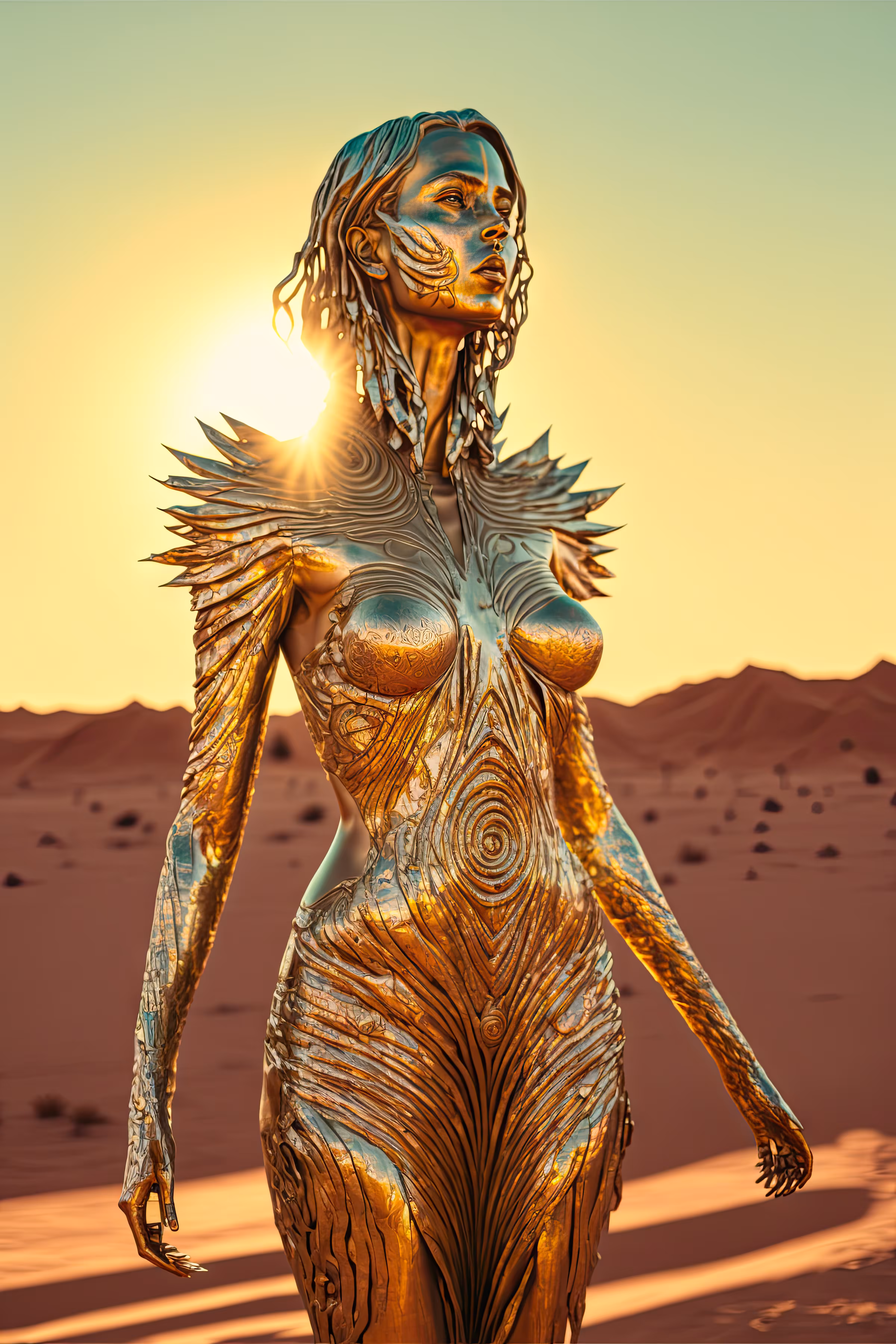 //// Alchemic Gold Second Skin ////