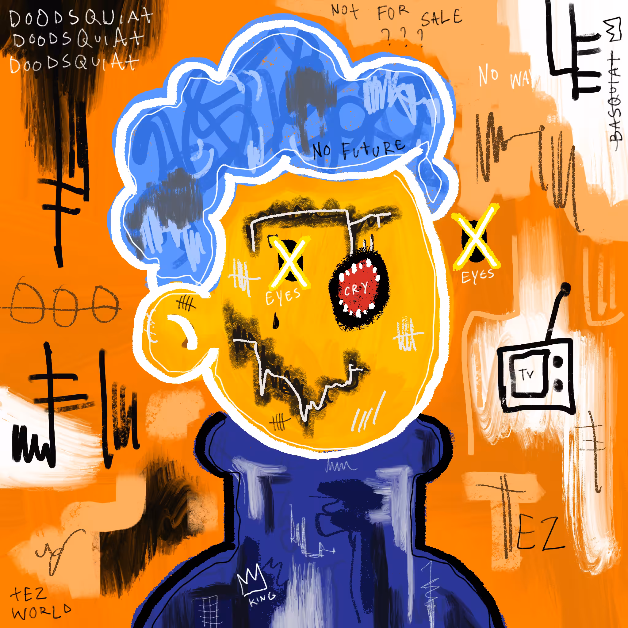 Doodlesquiat #12