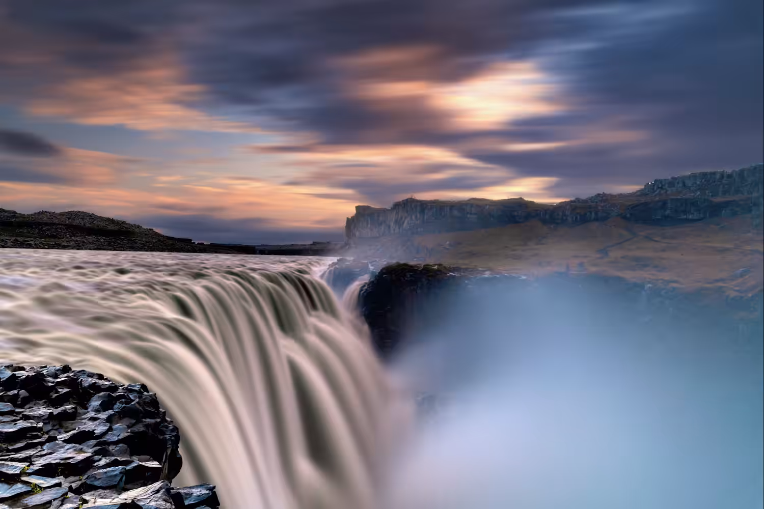 THE FLOW- A Peaceful Musical Journey: DETIFOSS POWERFALL