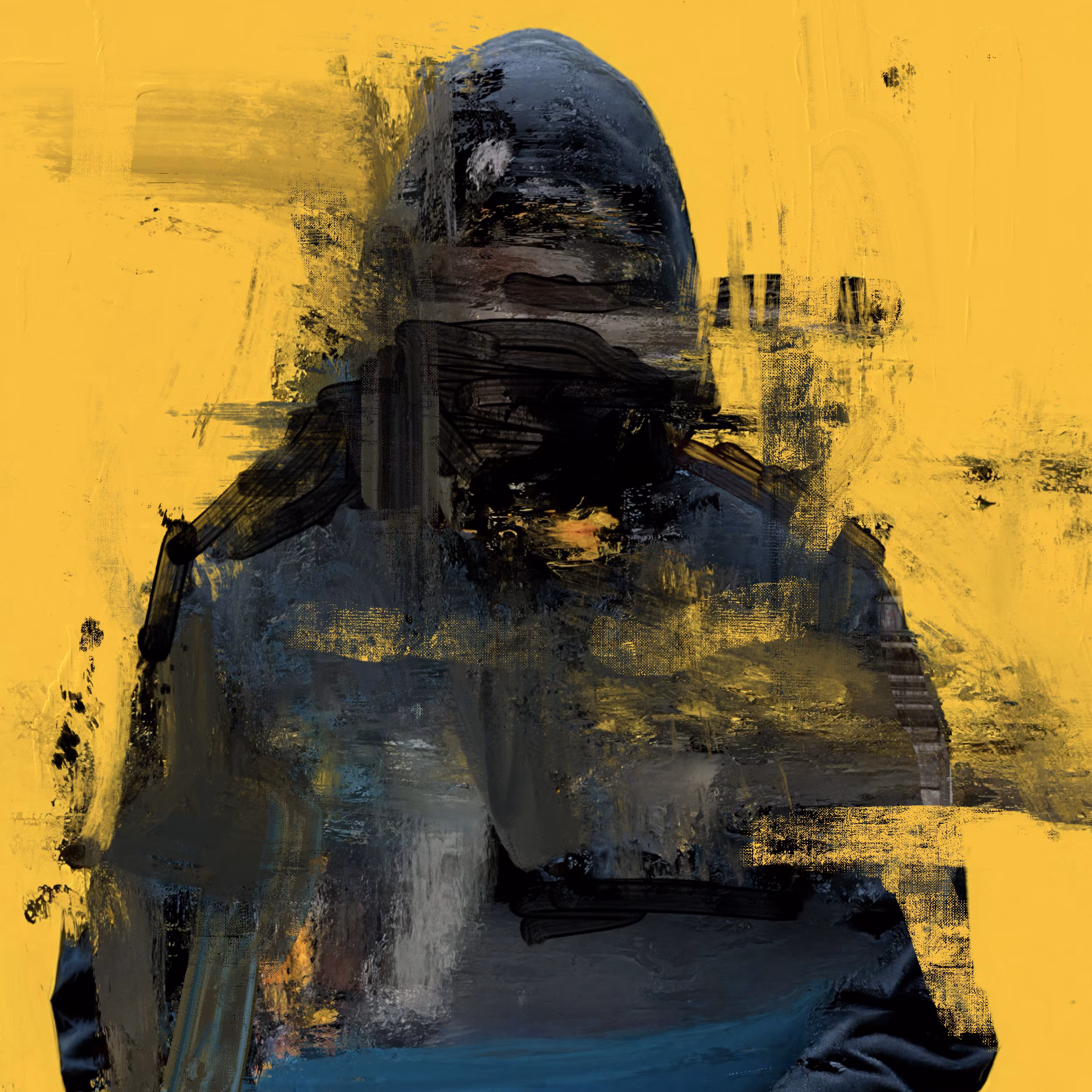 The 10th E State (drawings and studies): Yellow Morning Patrol (Study H)