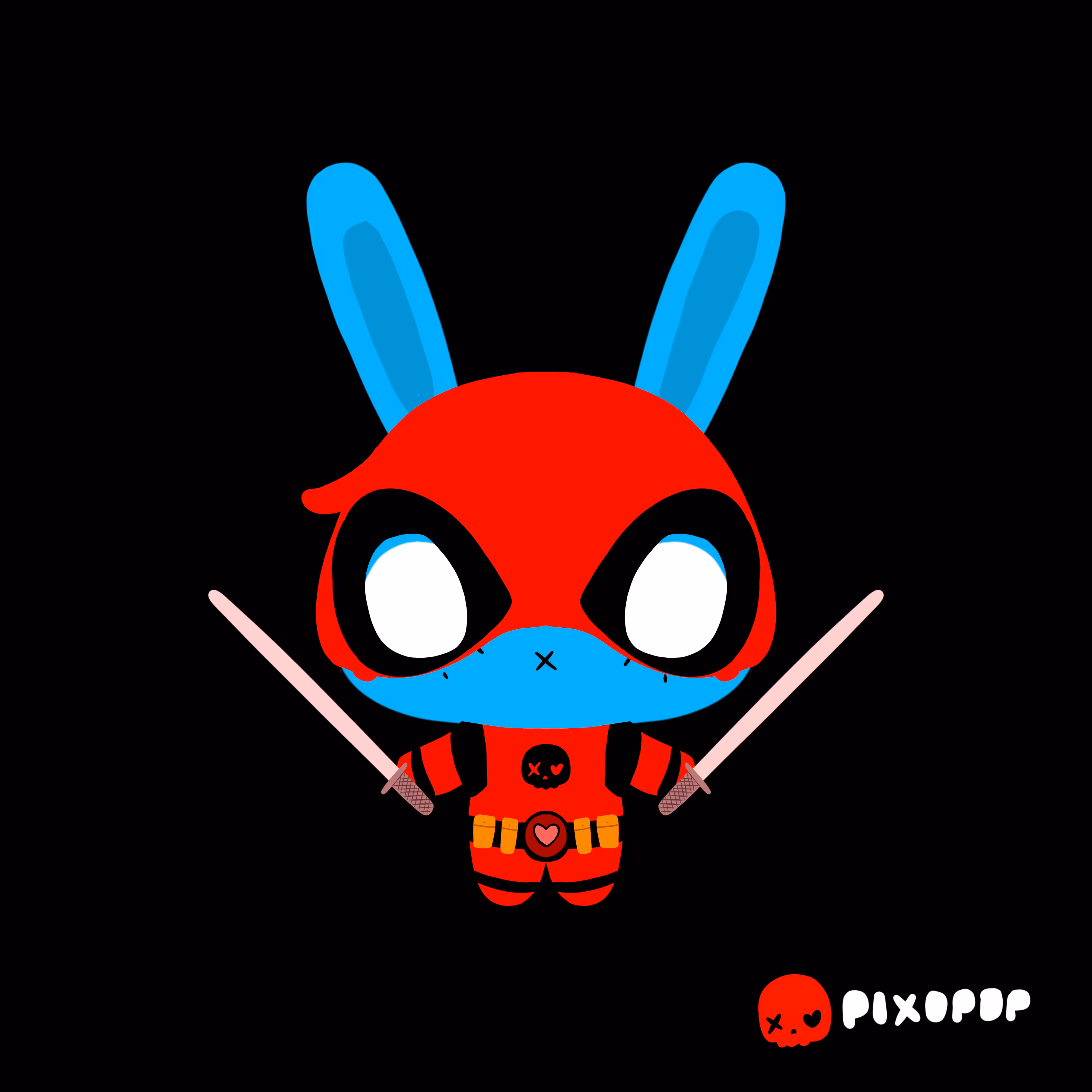 PIXOPOP CUTIES: Stitch Bunny #139
