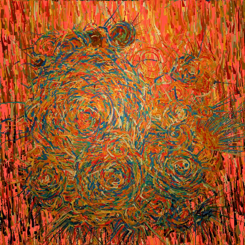 Polluted Sunflowers #12