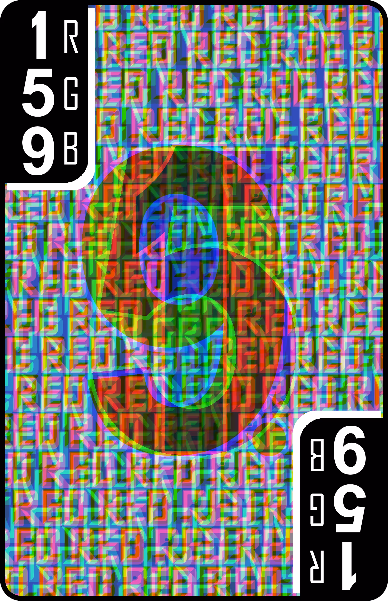 RGB cards: 1