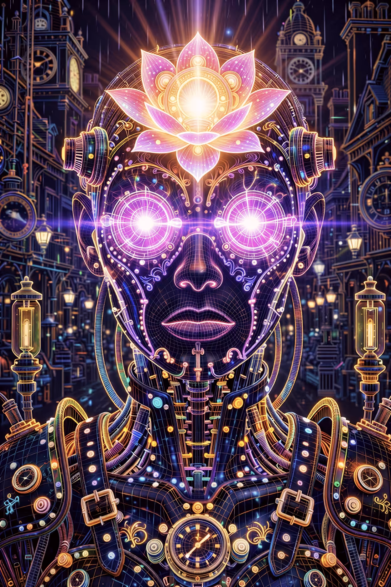 Flor do Lótus — Cybernetic Temple: Flor do Lótus v — Cybernetic Awakening