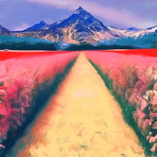 Generated Glitch Landscape #309