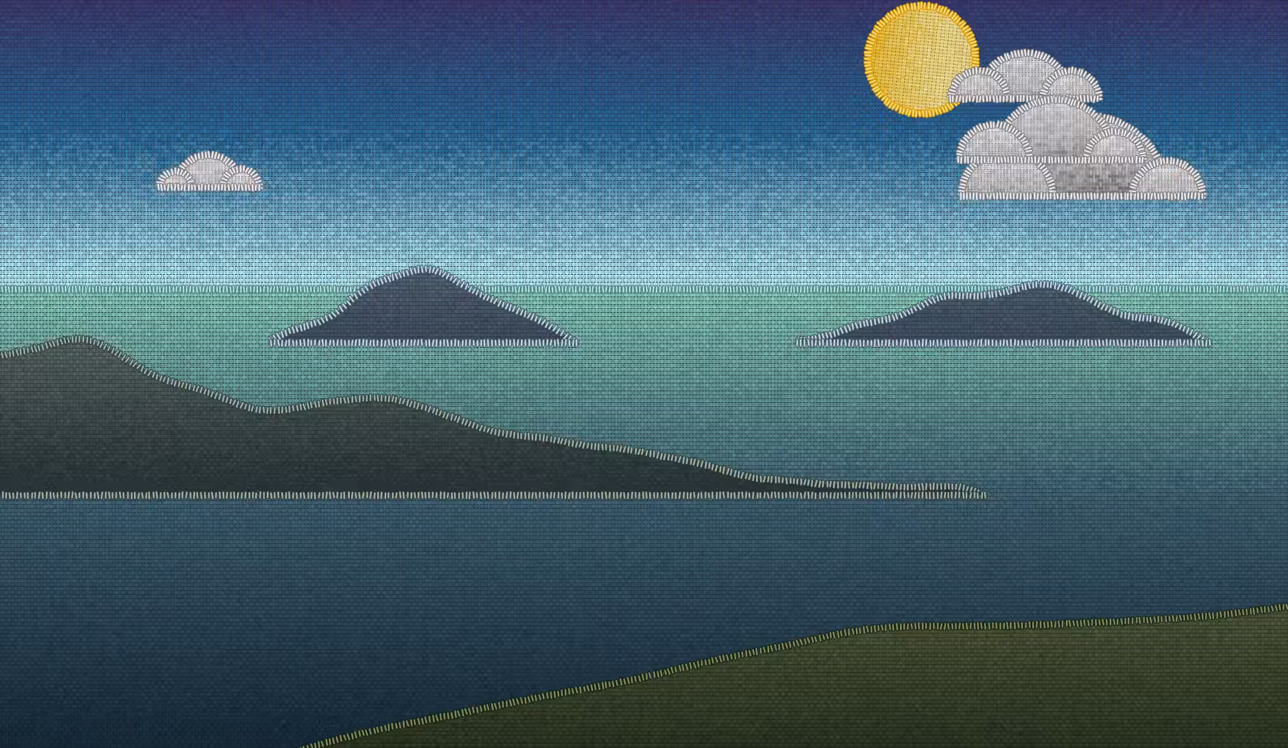 Applique Seascape #124