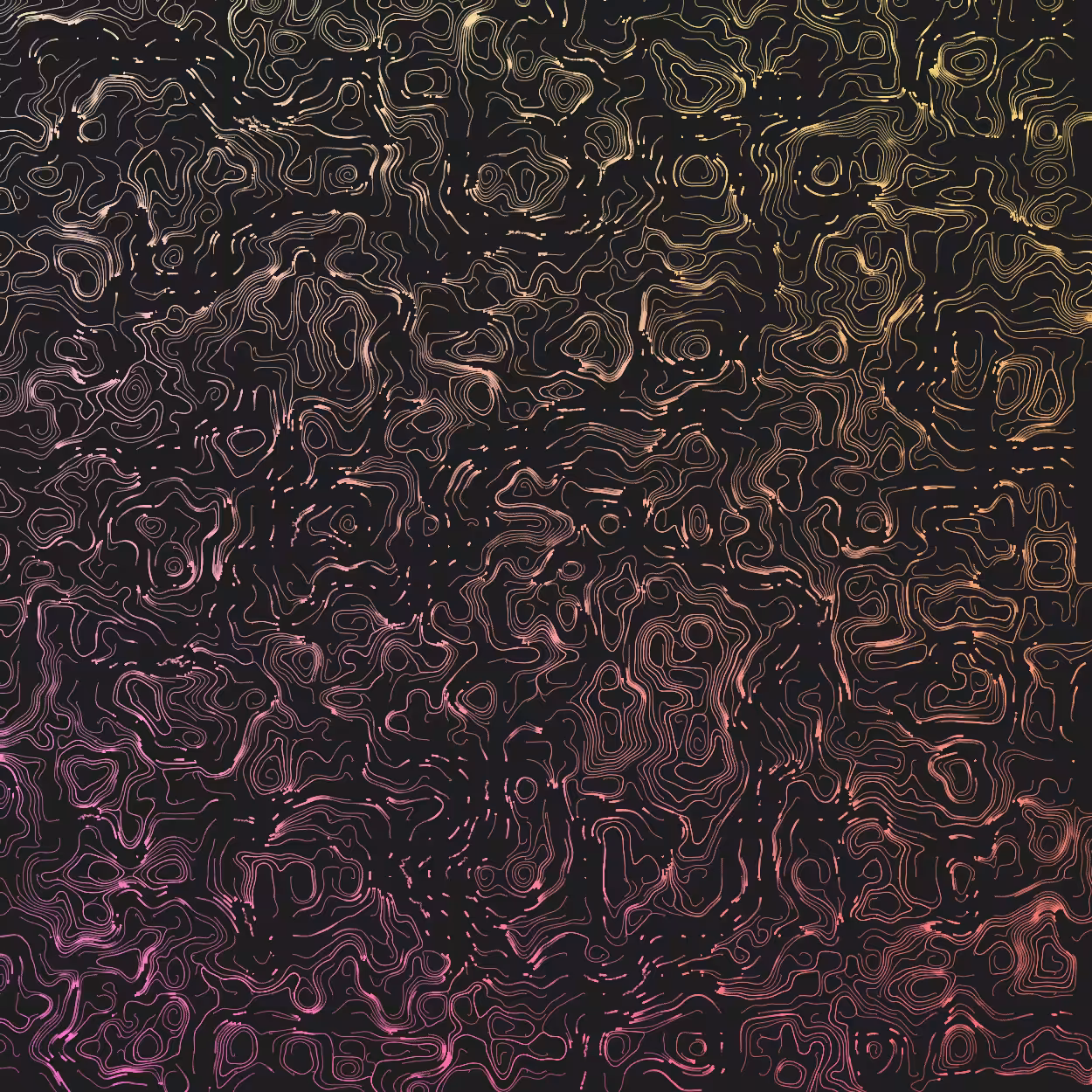 Topographic Lines #6