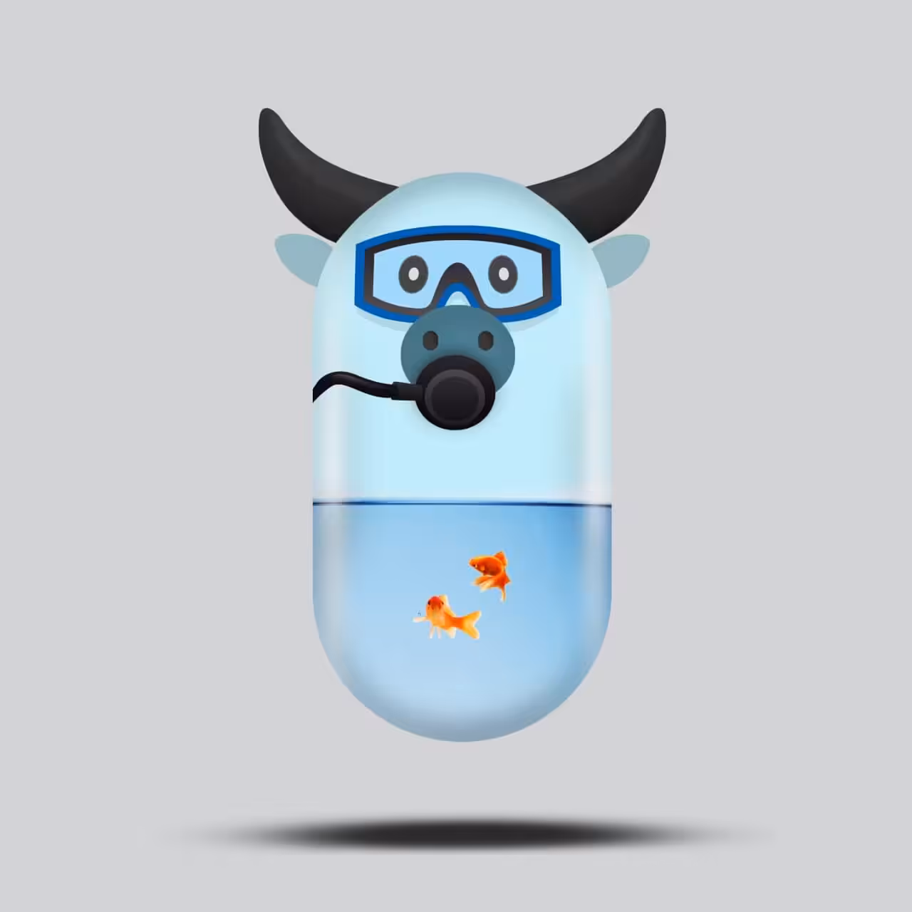 Diver Cow