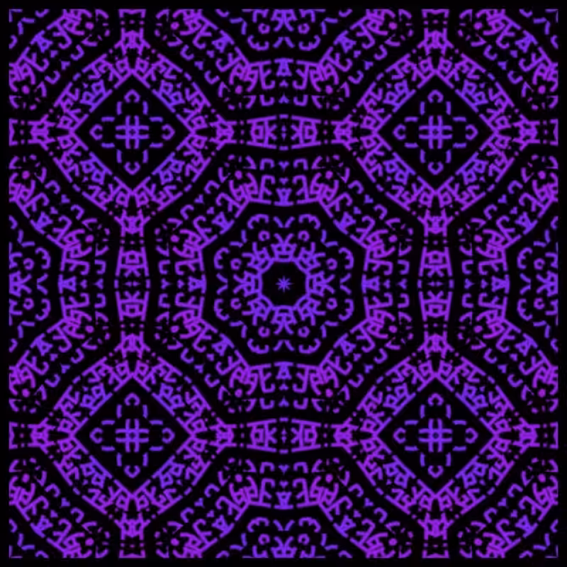 Дэ-generative Kaleidoscope #13