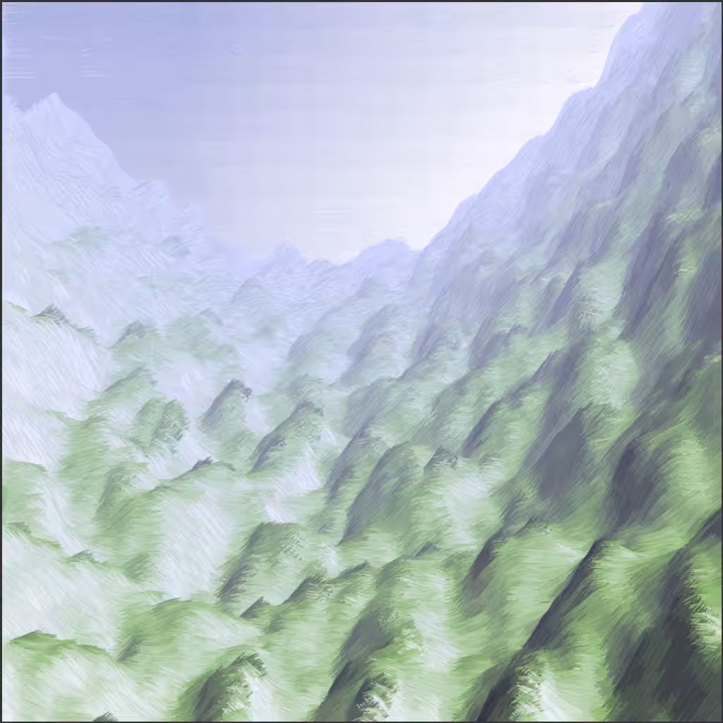 Lush Fields  #135