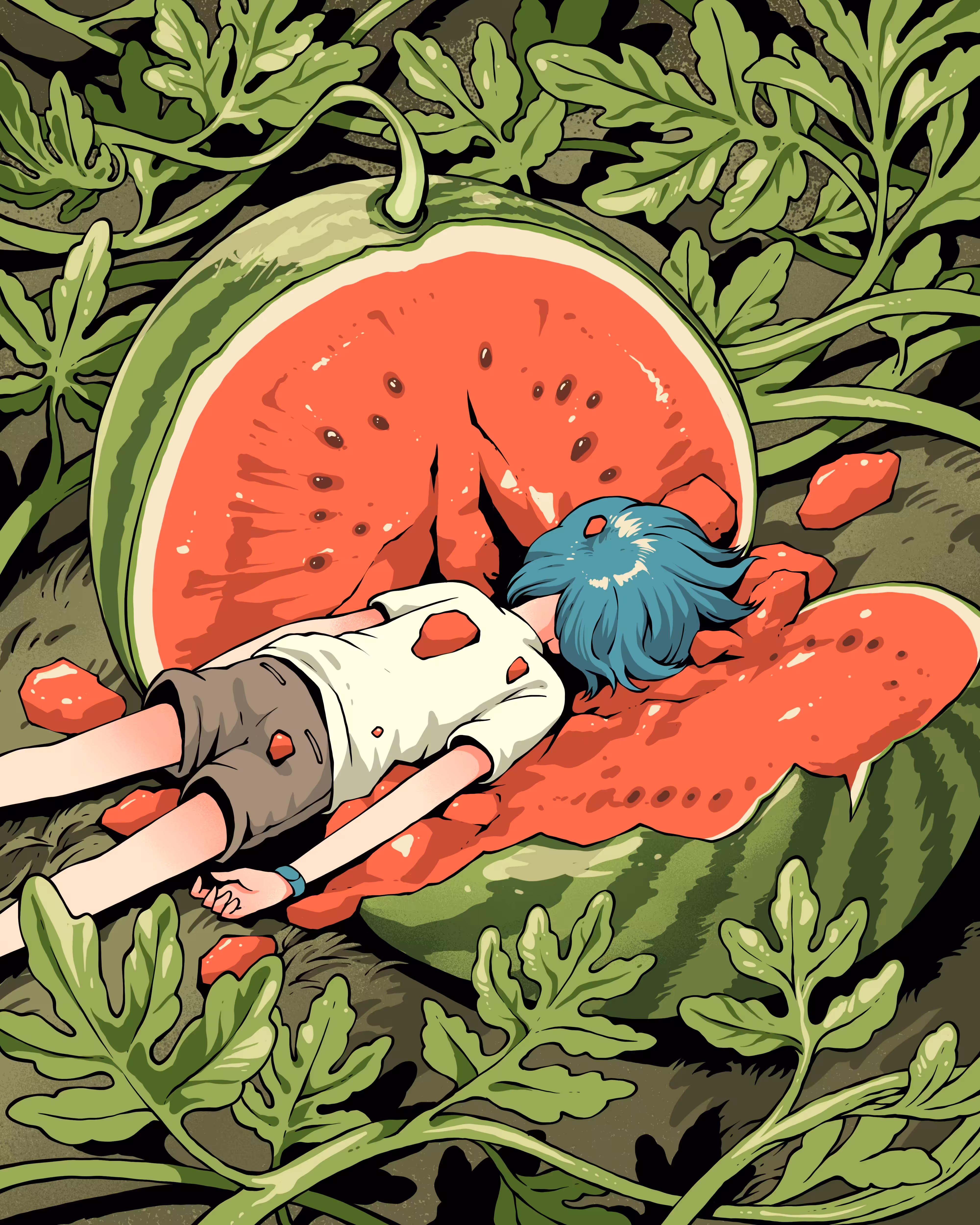 I Love Watermelon