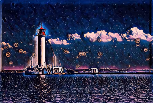 Sea lighthouse NFT