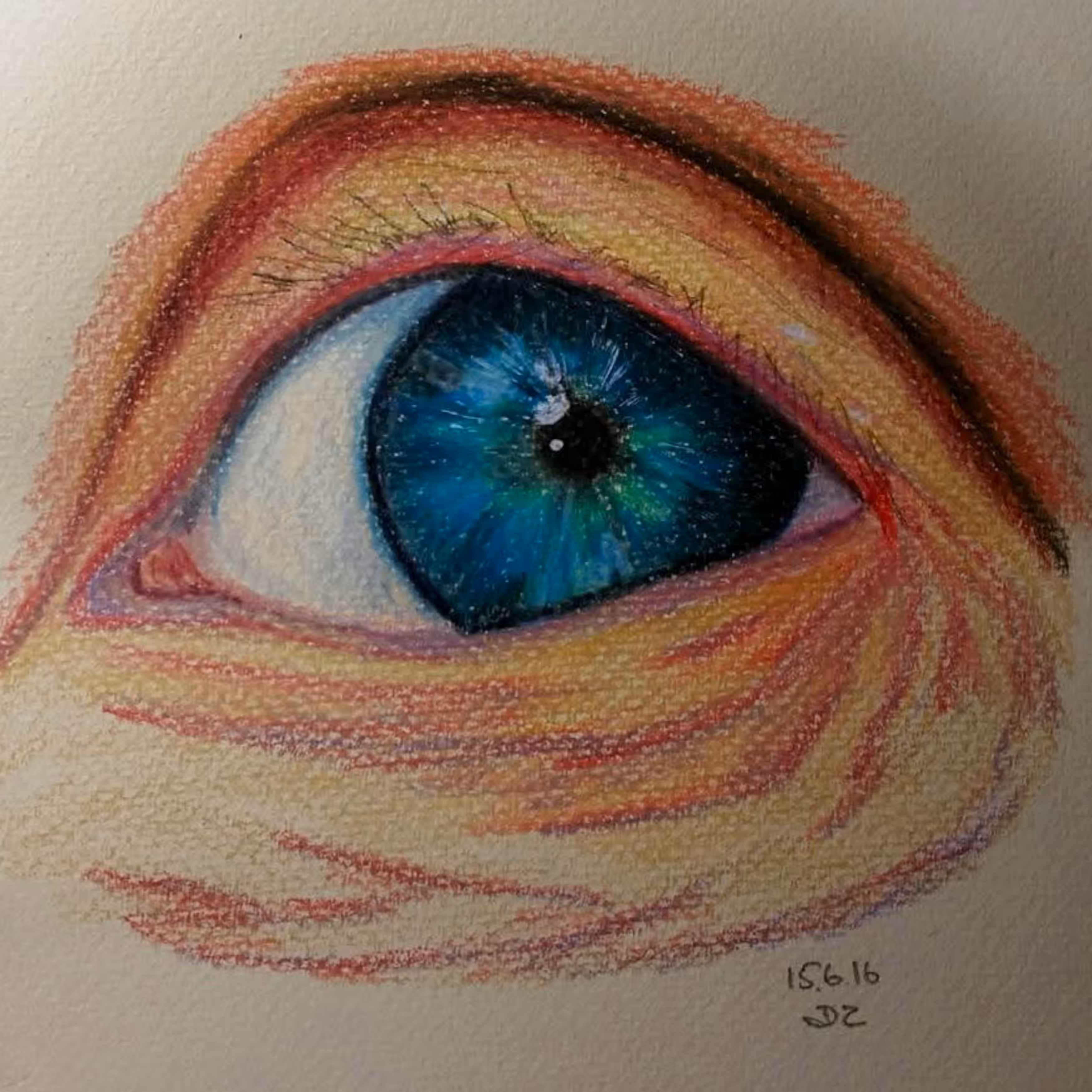 Colored pencils-8