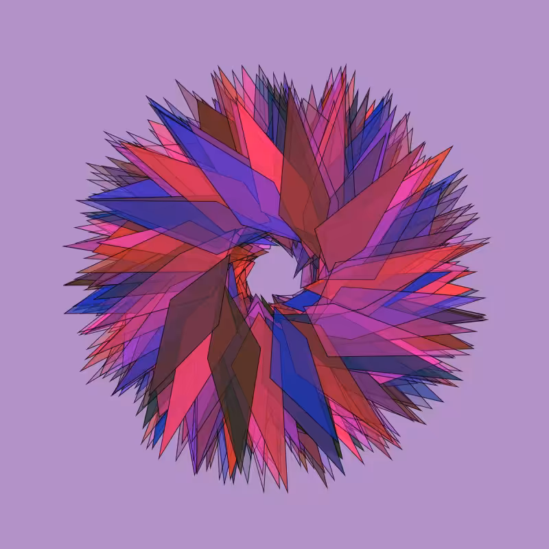 mosaic flower #13