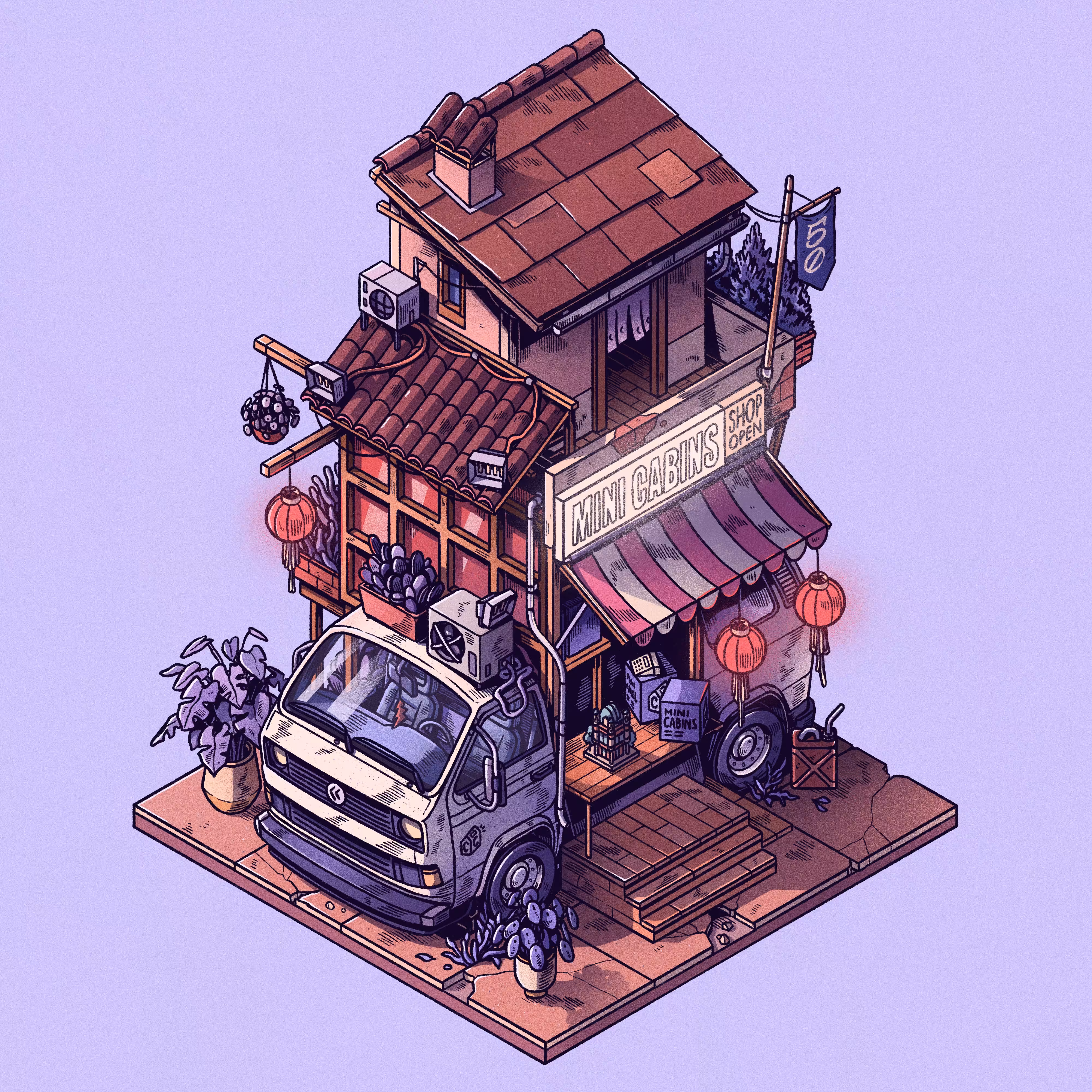 Curious Cabins #50: Caravan #791