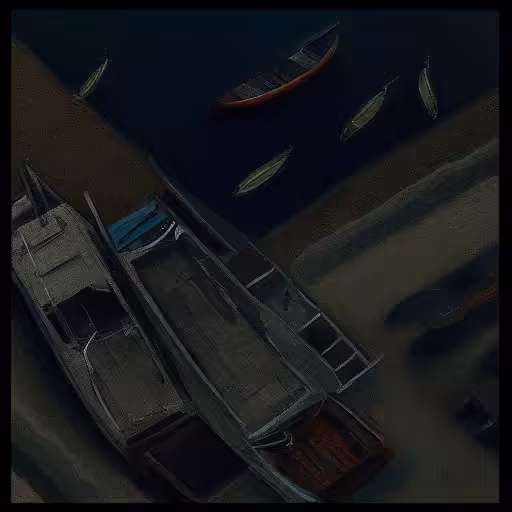 boats at sunset #47