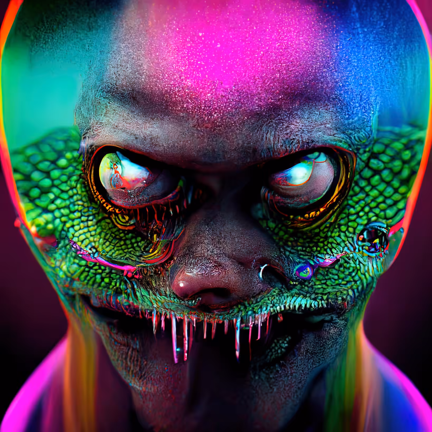 Trippy Lizard #18