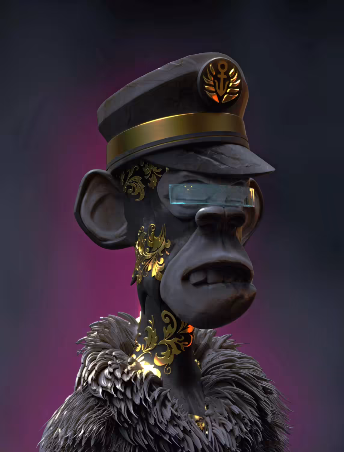 Bored Ape Set in Stone, Special Edition #19
