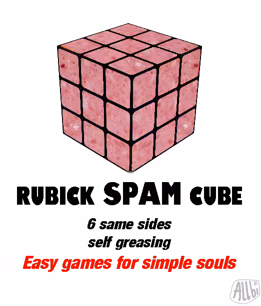 Rubick SPAM cube