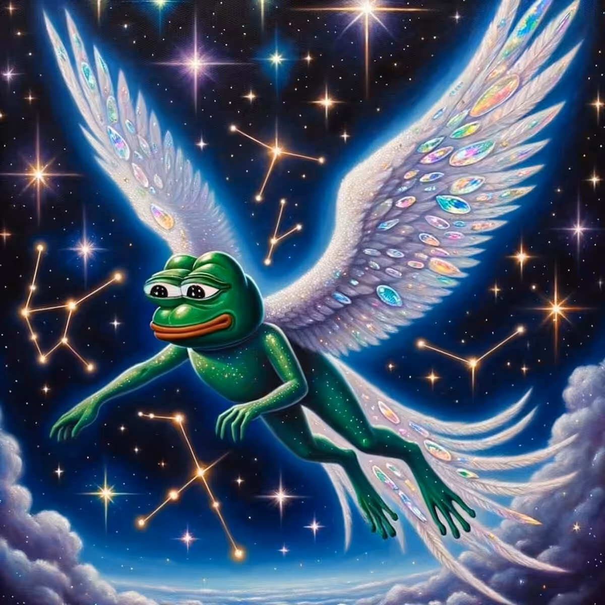World Of Pepe 🐸: Pepe the Angel