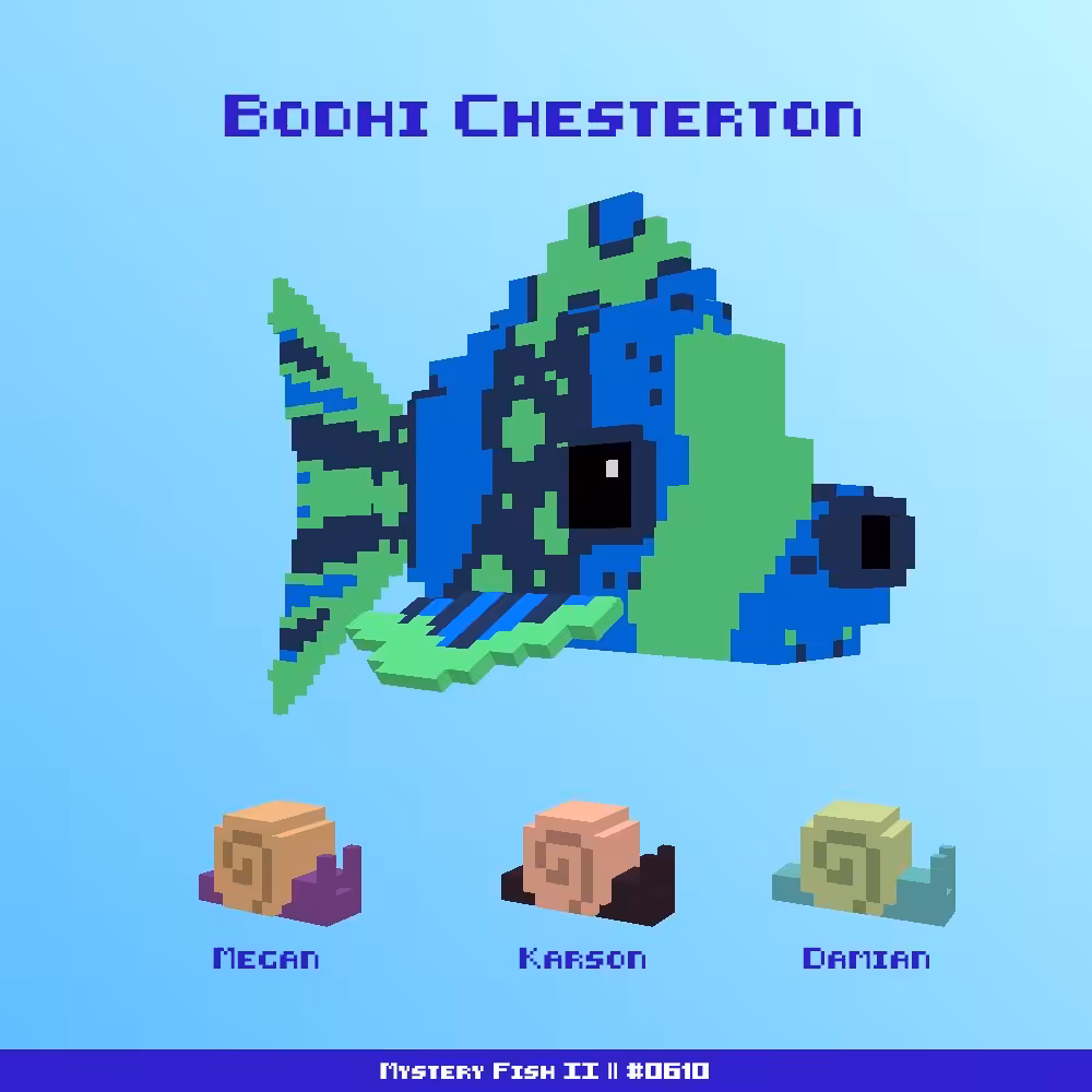 Bodhi Chesterton :: Mystery Fish 0610/1000
