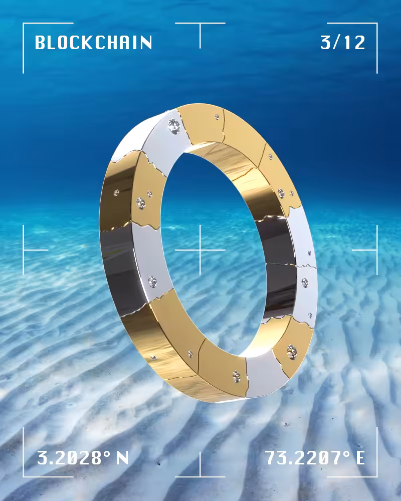 BLOCK 3: NFT + Physical 18K gold block