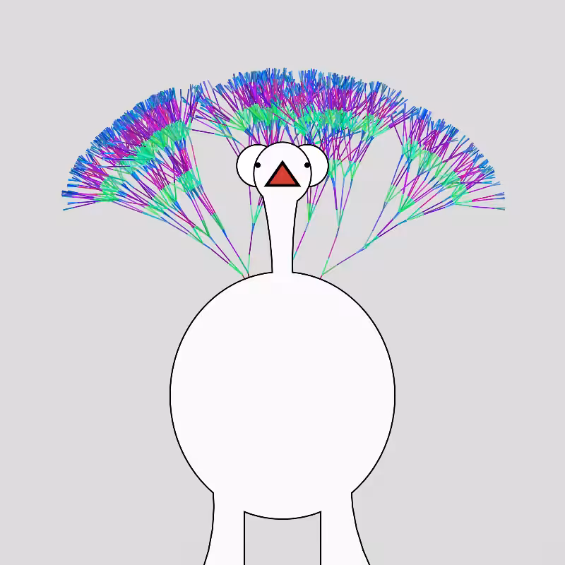 Peacocks #68