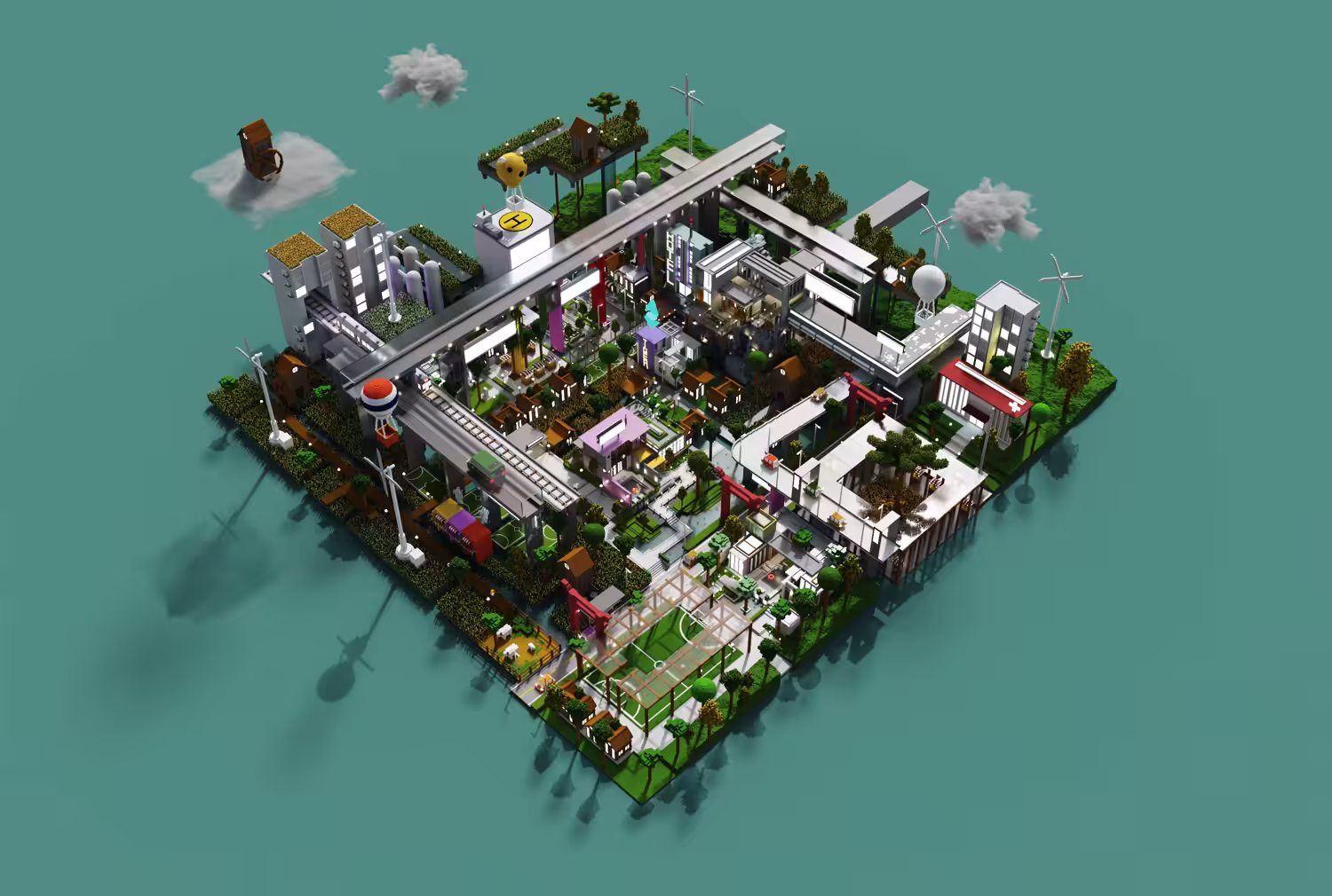 CITY PIXEL "TA-HI LAND"