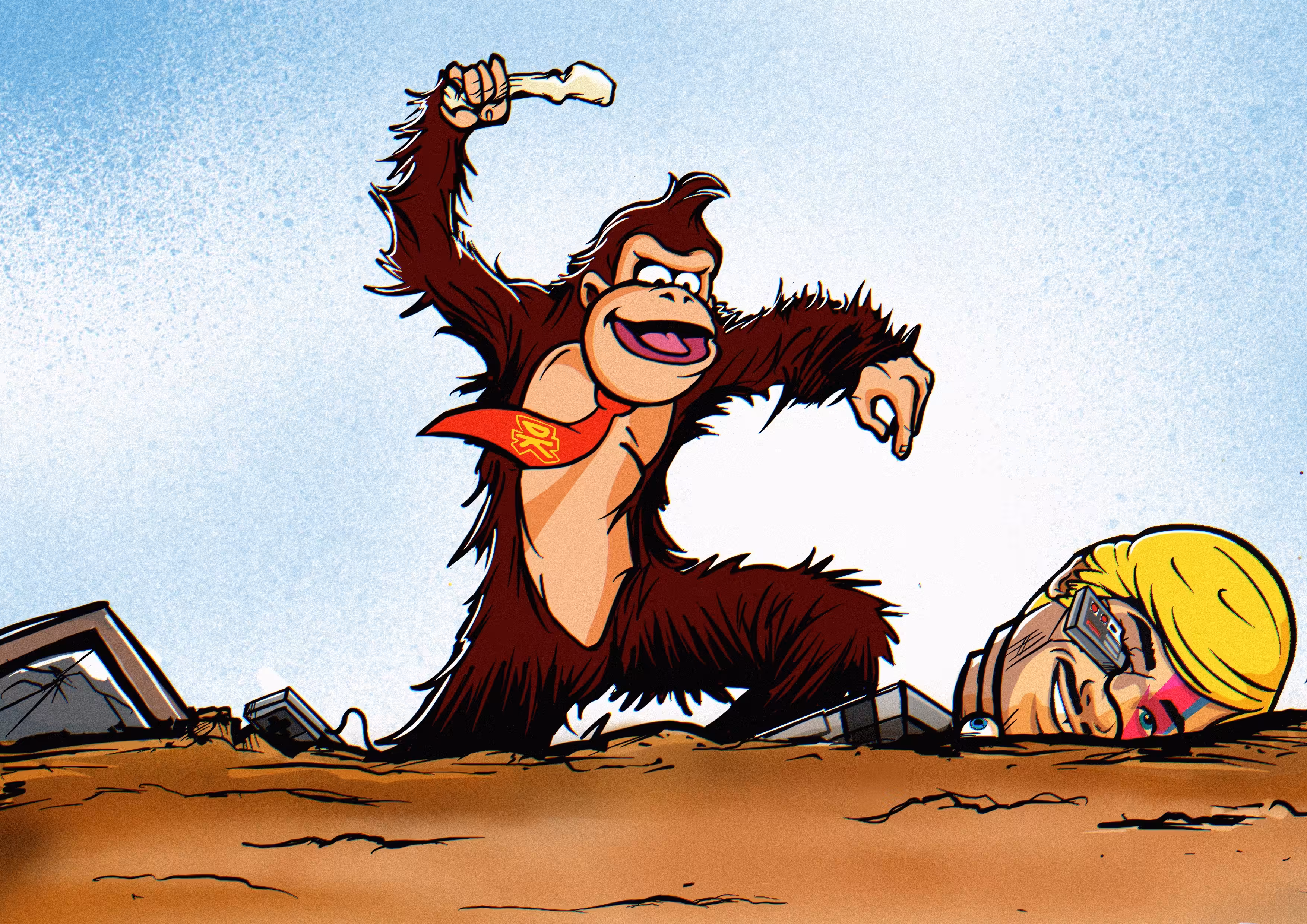 FXCUPLU : Cranky Kong 