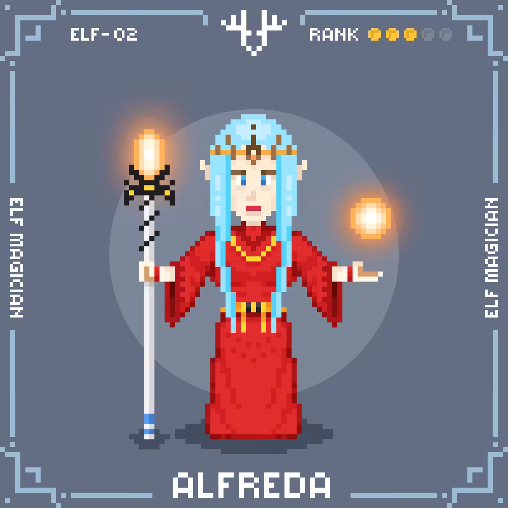 Fantastic War#009 : Elf#02 : ALFREDA