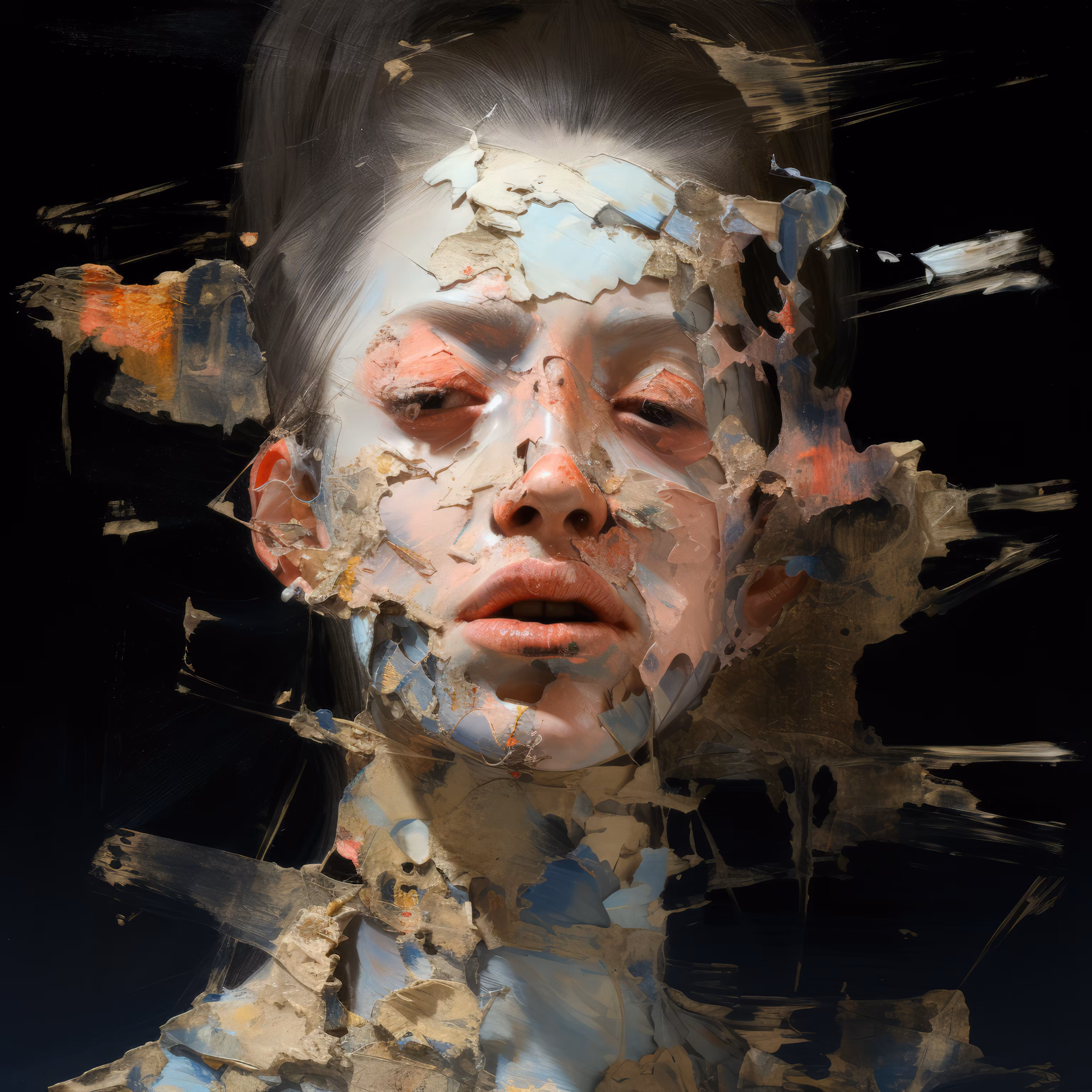 Painted Heads: #7