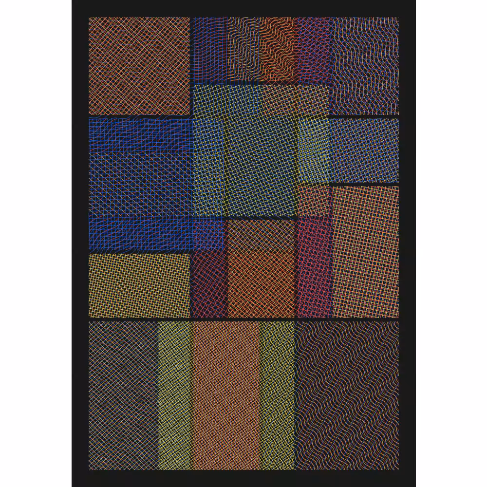 Pattern Grid Chaos  #5