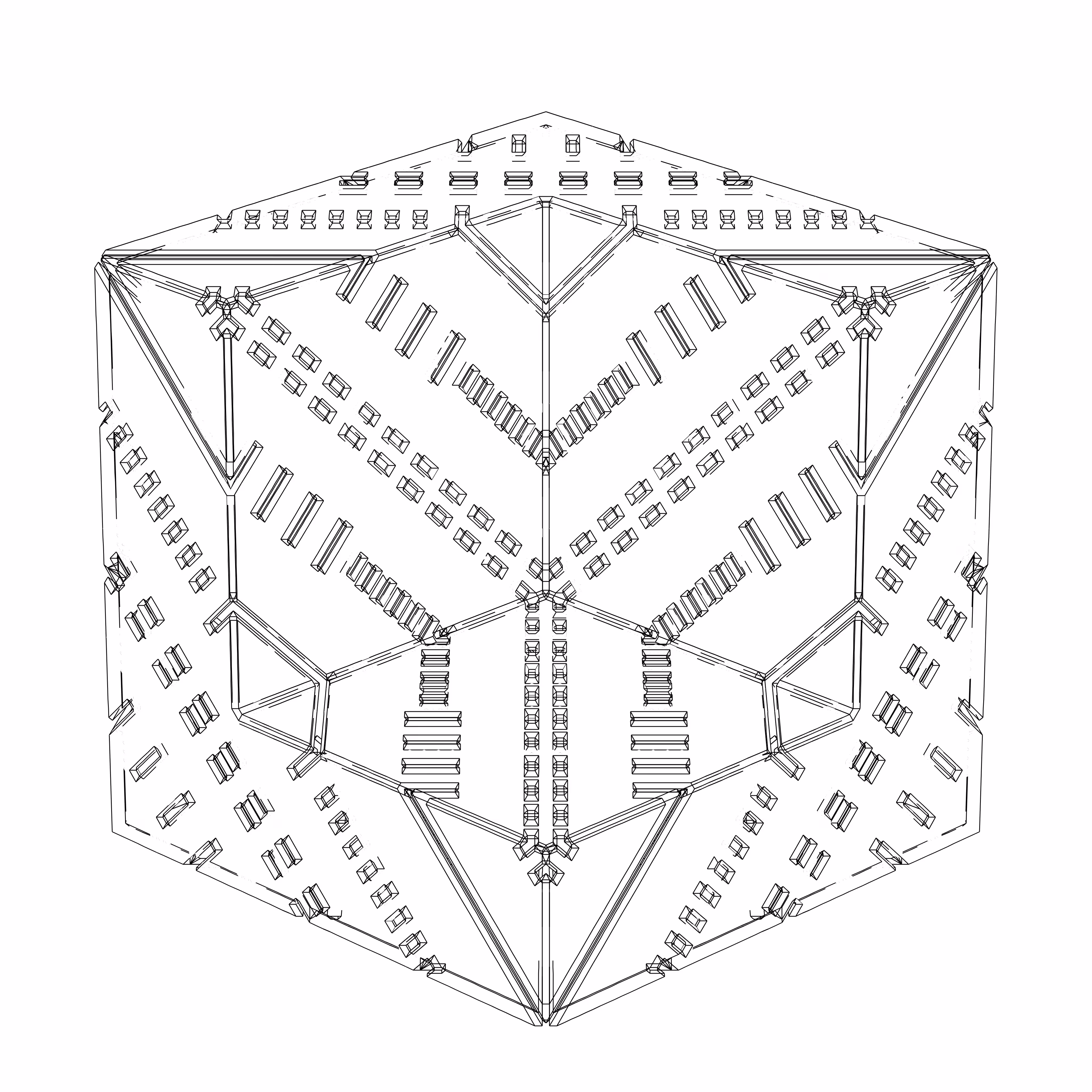 LL21 Alien Art Cube #994