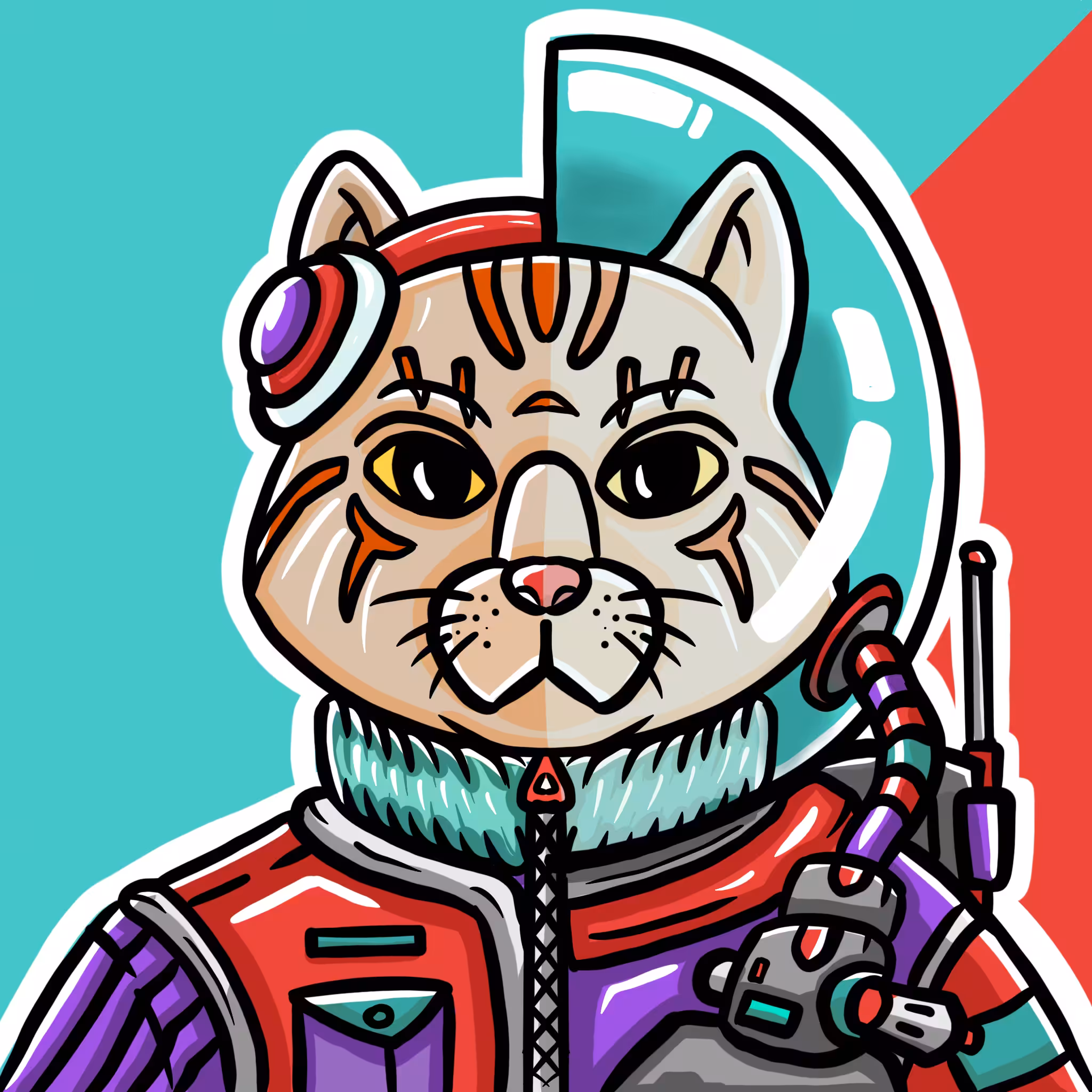 Cat / Astronaut