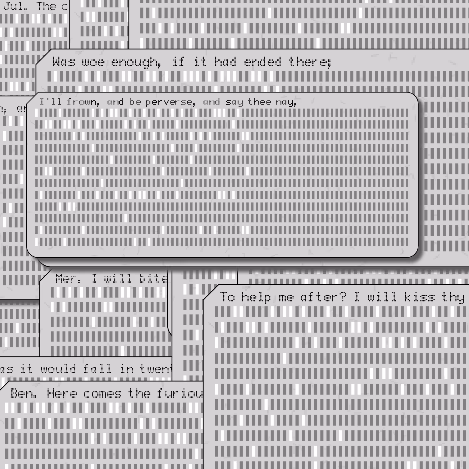 Romeo and Juliet on Punched Cards (Free) #18