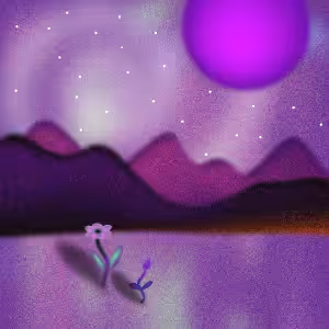 Tiny moonscape #1
