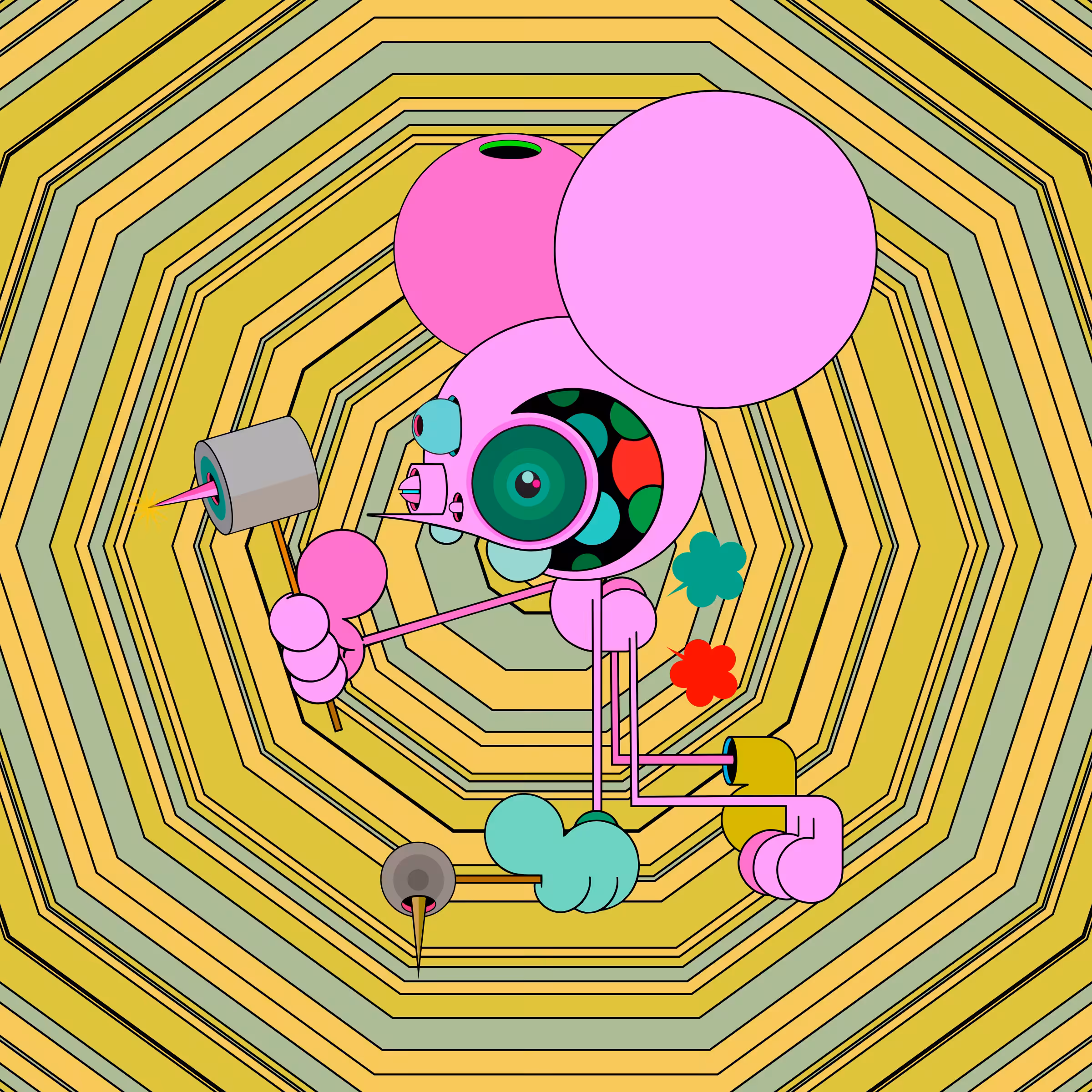 Neogen Space Monkeys #1584