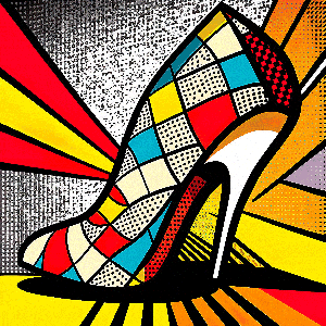 oe | #20 | stiletto | pop art