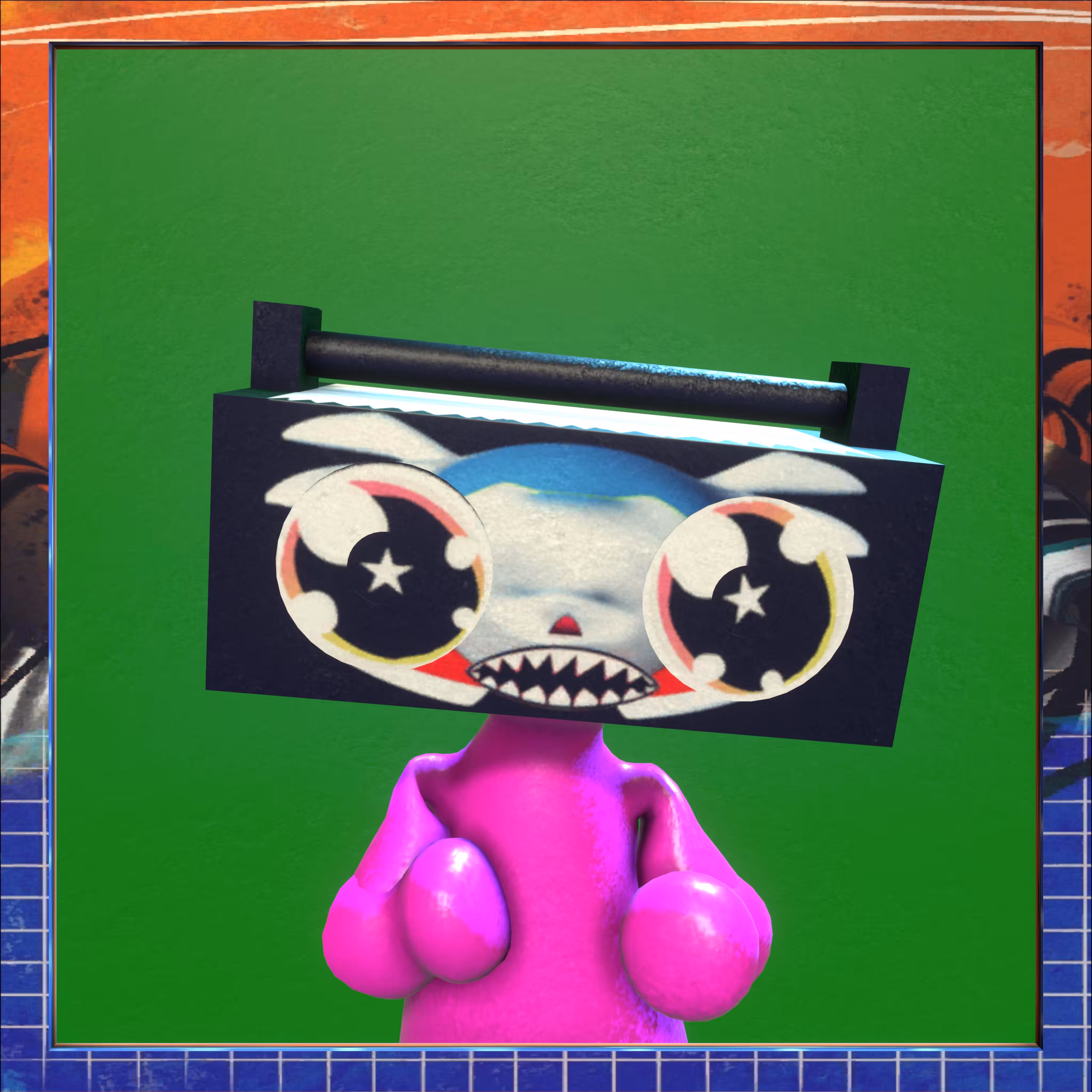 Boomboxhead #325