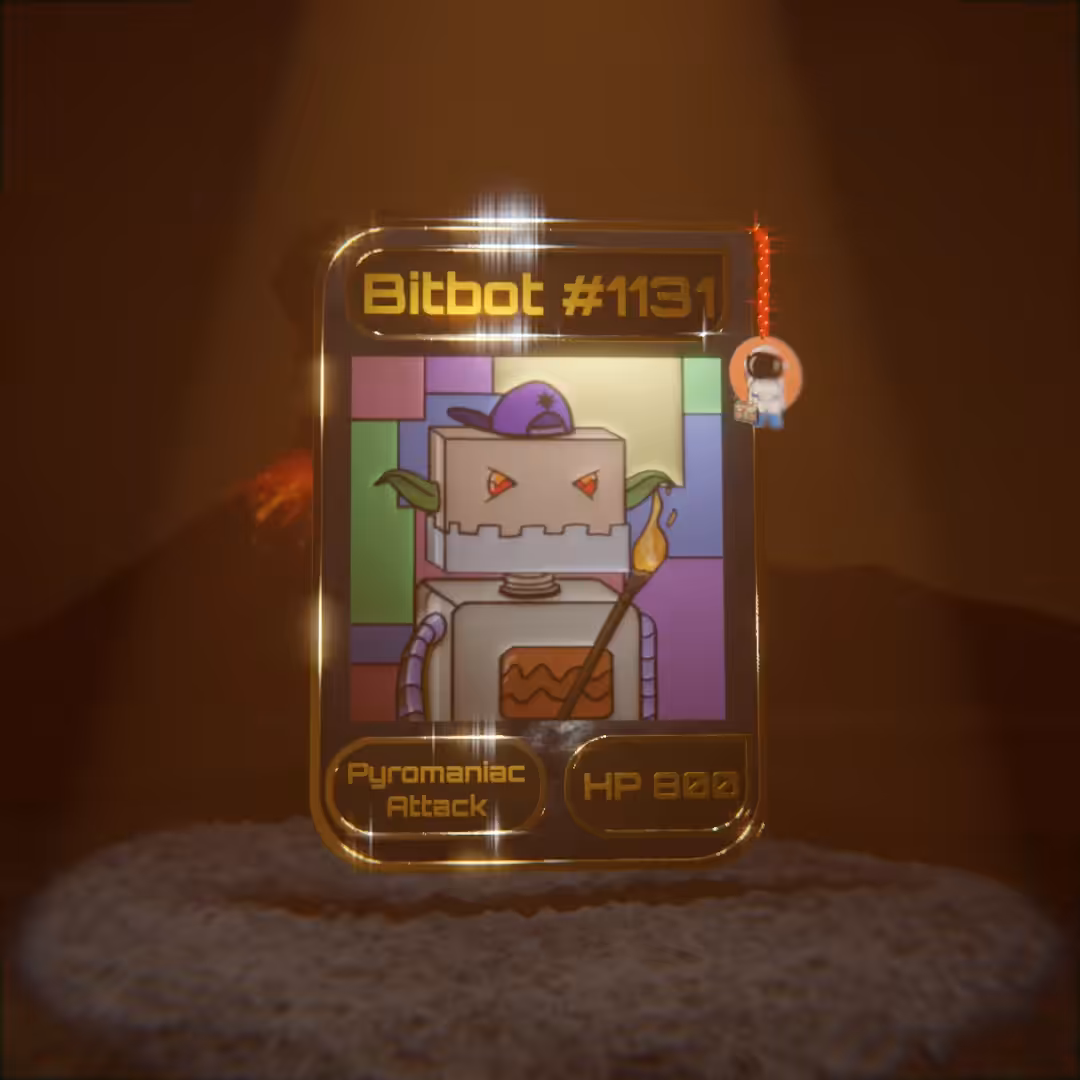 Bitbot #1131 Trading card