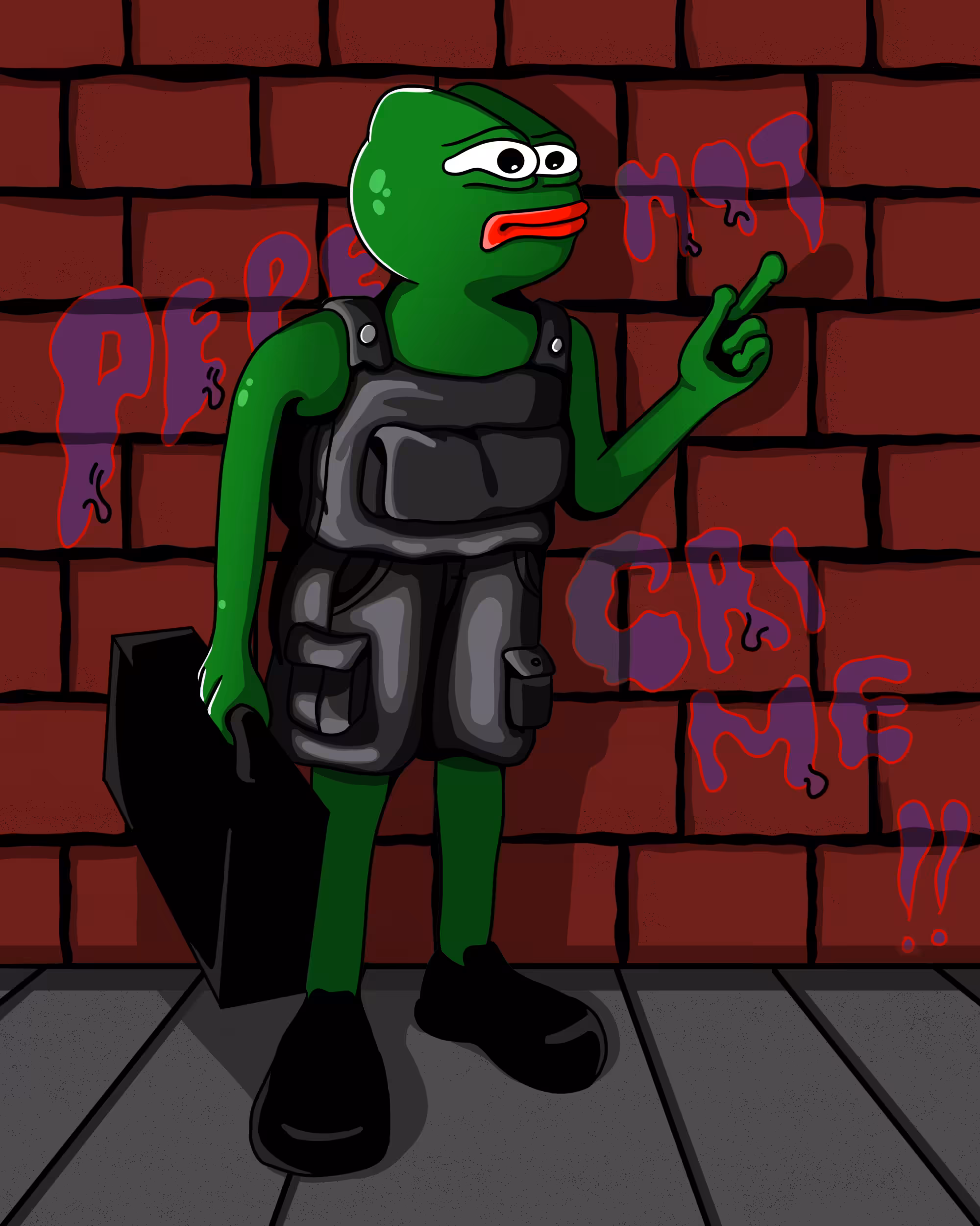 pepe gansta