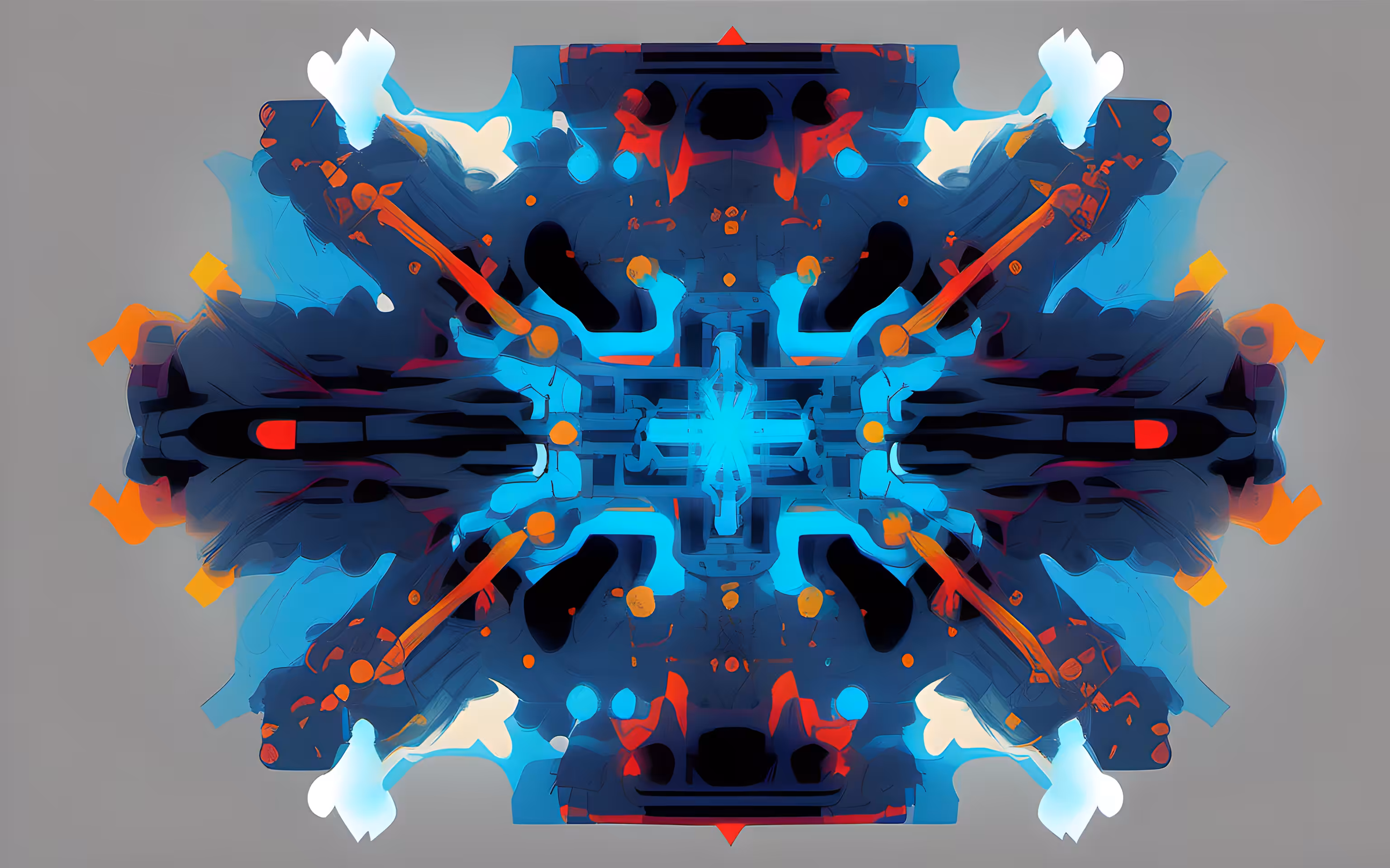 AI imagines famous generative artworks #82