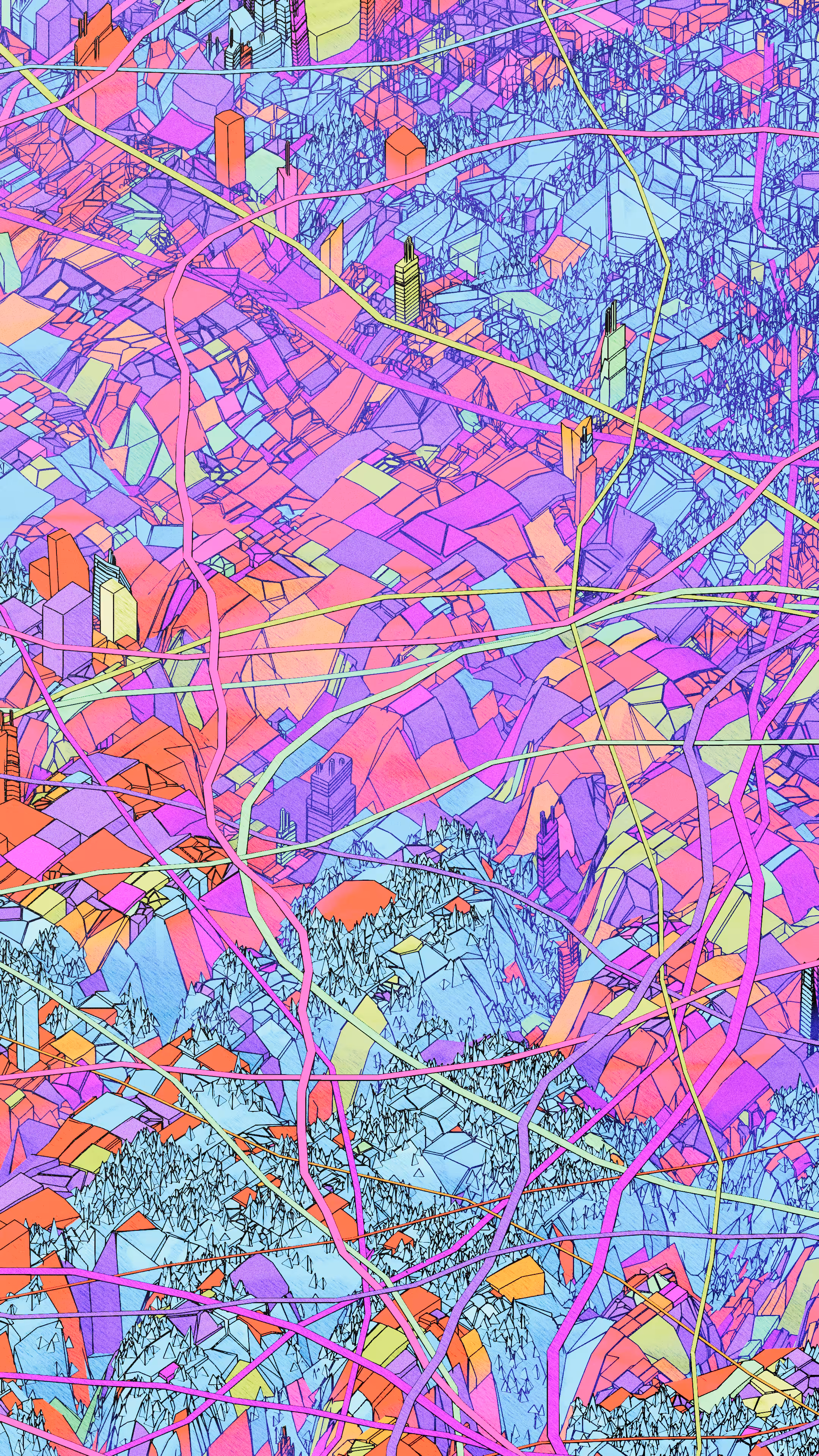 Synthetic land