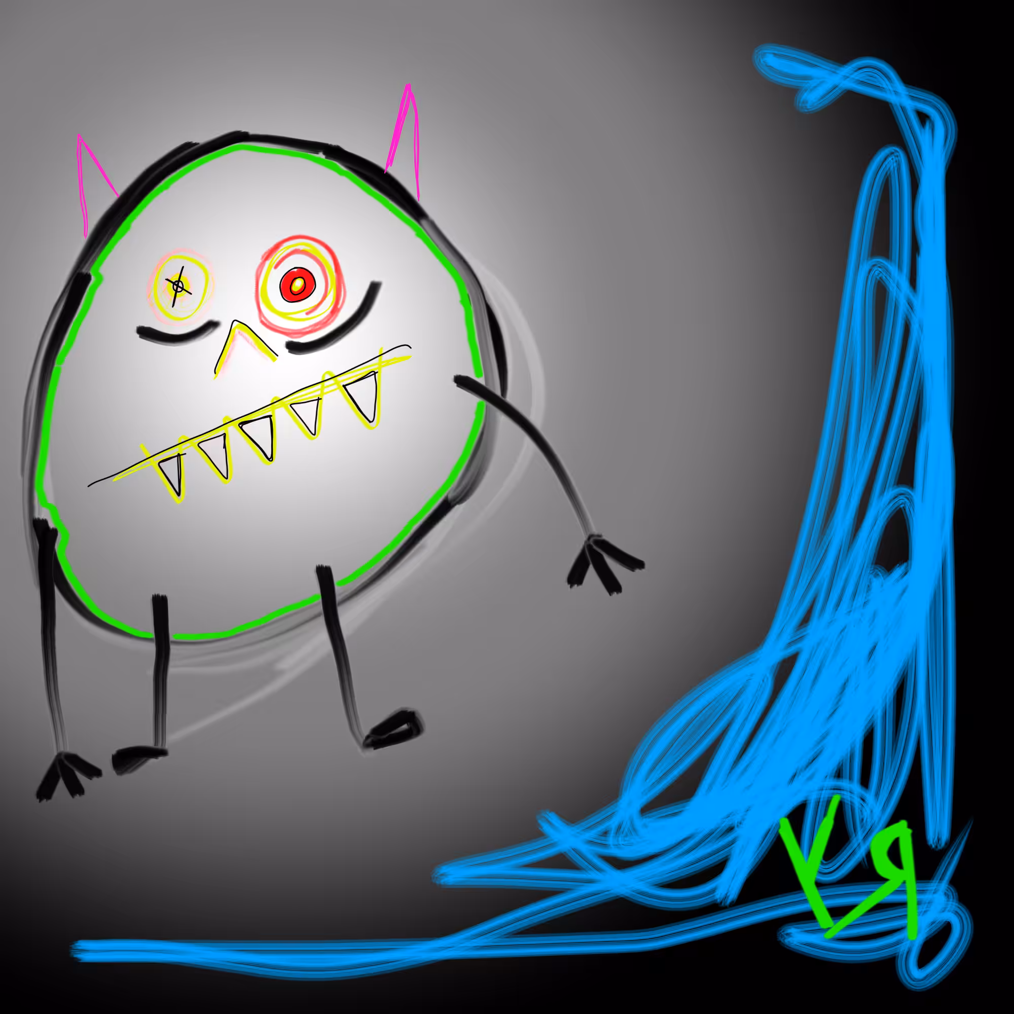 Post-Apocalypse ARTZ: "Eggy" by Richard F. Yates (Holy Fool)