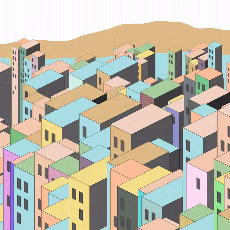 Coloured City #30