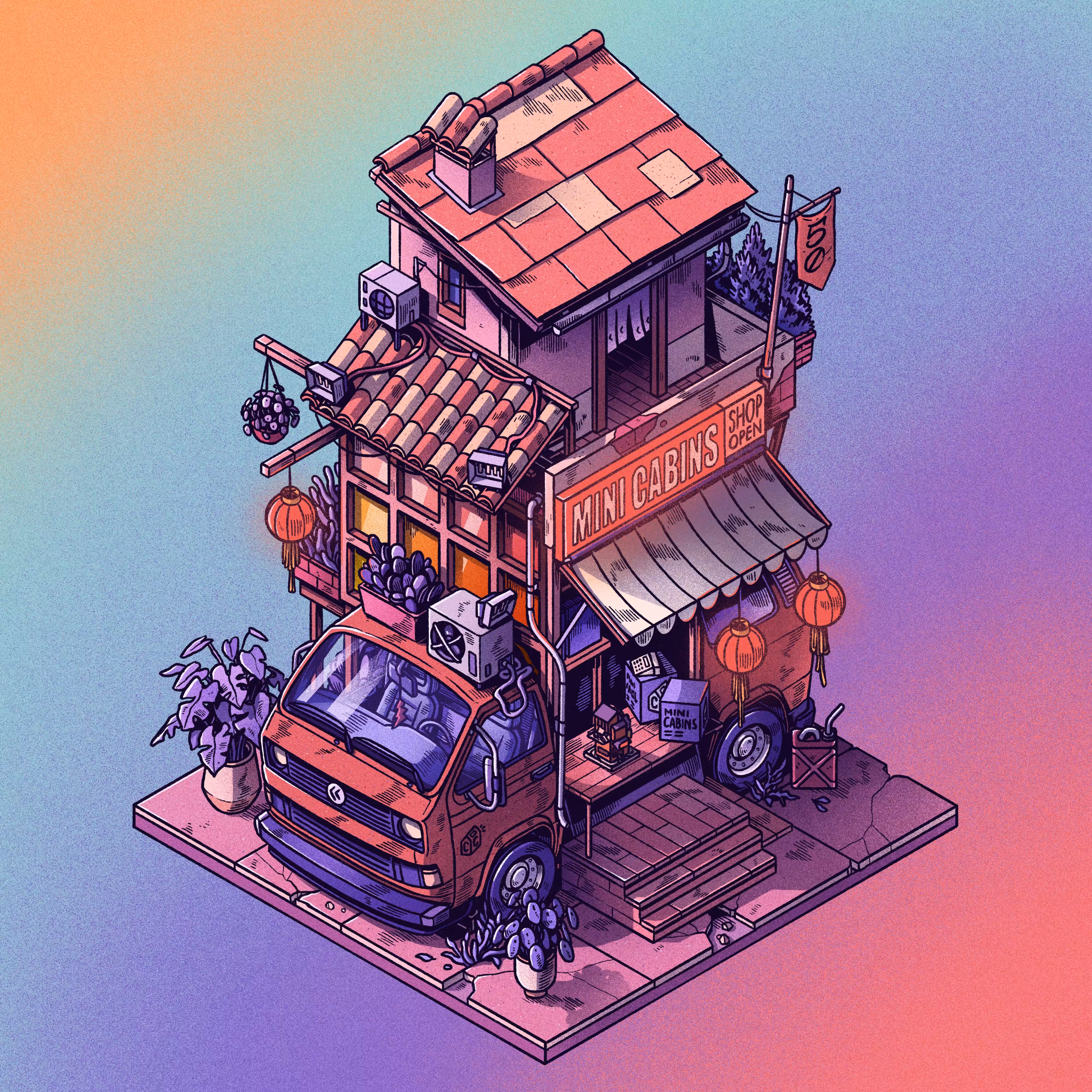 Curious Cabins #50: Caravan #40