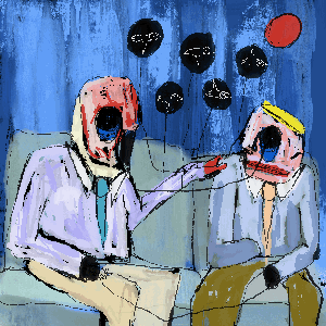 conversations resurrected and slaughtered and fed in small cups to open mouths